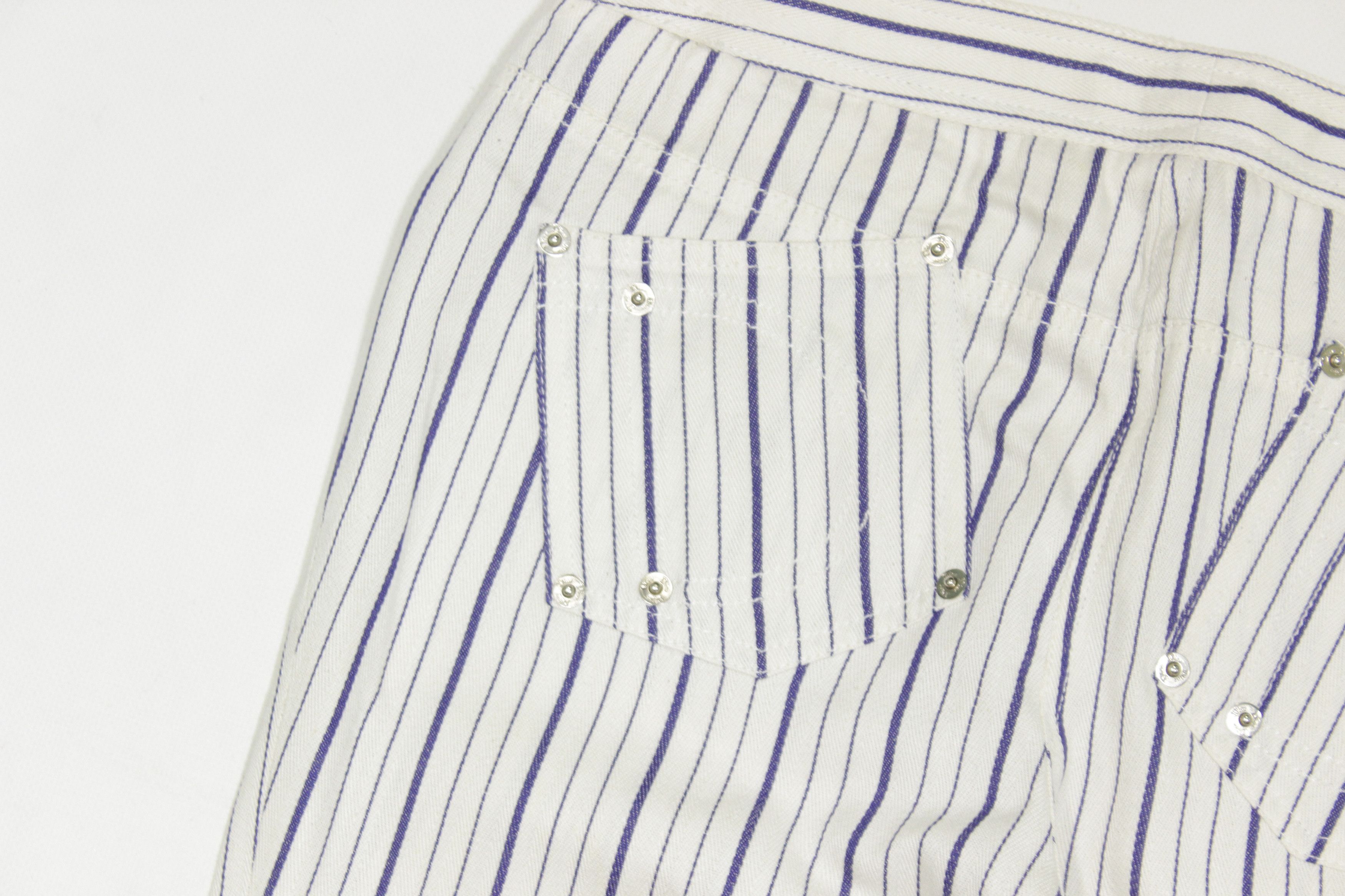 Dior Boutique 00s Striped Pants Y2K Size 28" / US 6 / IT 42 - 6 Thumbnail