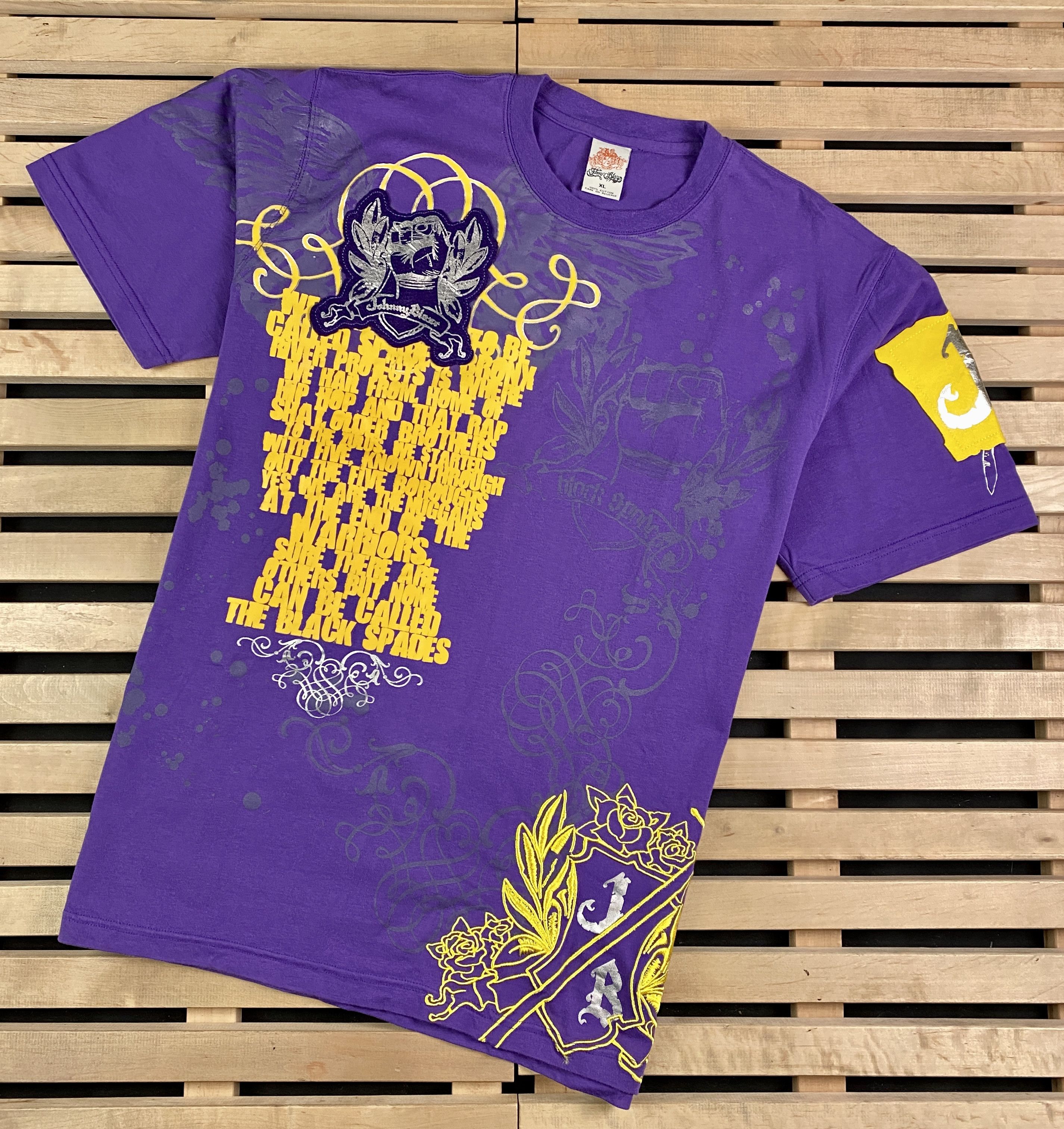 Rap Tees Mens T-Shirt Johnny Blaze Vintage Size XL Size US XL / EU 56 / 4 - 1 Thumbnail