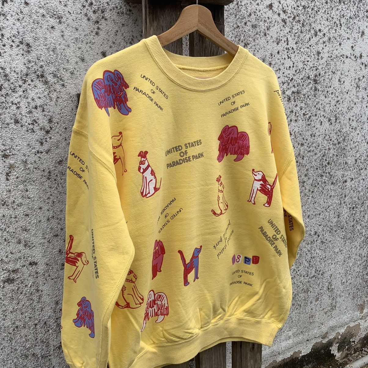 Paradise United States Of Paradise Park Full Printed Baggy Sweater Size US L / EU 52-54 / 3 - 2 Thumbnail