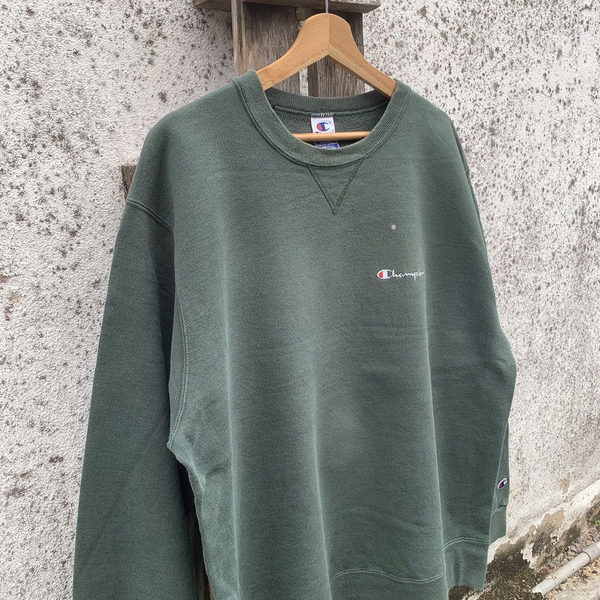 Champion × Vintage Vintage Champion Reverse Weave Sweater Baggy Streetwear Size US XL / EU 56 / 4 - 2 Thumbnail