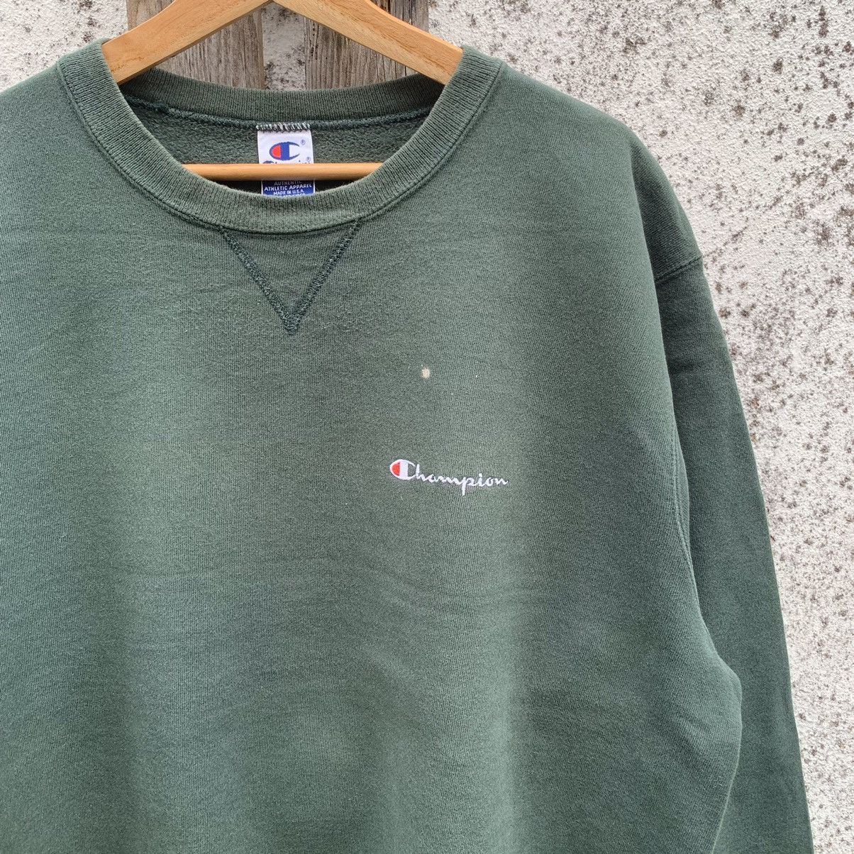 Champion × Vintage Vintage Champion Reverse Weave Sweater Baggy Streetwear Size US XL / EU 56 / 4 - 4 Thumbnail