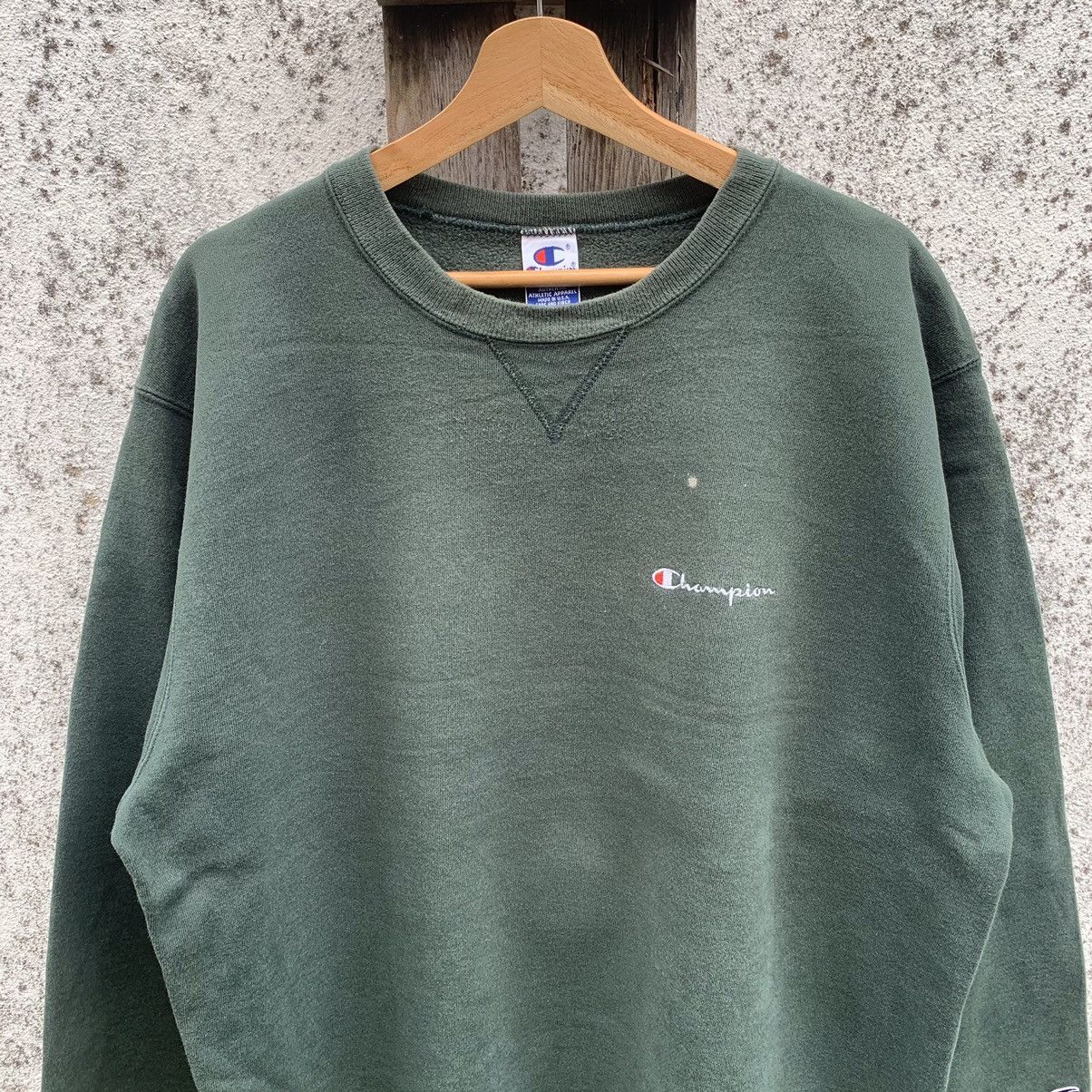 Champion × Vintage Vintage Champion Reverse Weave Sweater Baggy Streetwear Size US XL / EU 56 / 4 - 3 Thumbnail