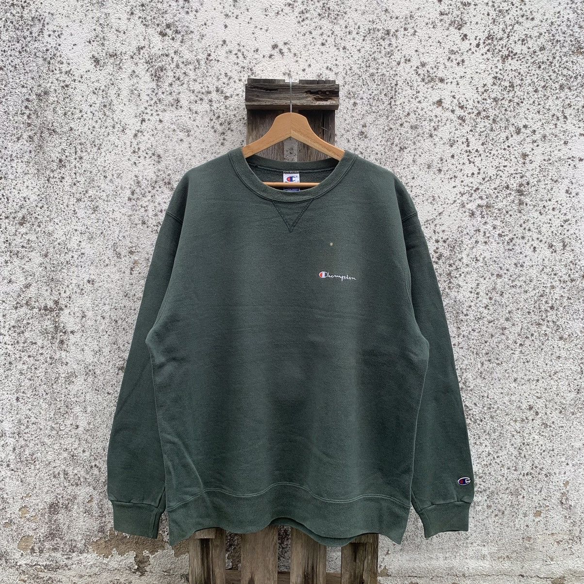 Champion × Vintage Vintage Champion Reverse Weave Sweater Baggy Streetwear Size US XL / EU 56 / 4 - 1 Thumbnail