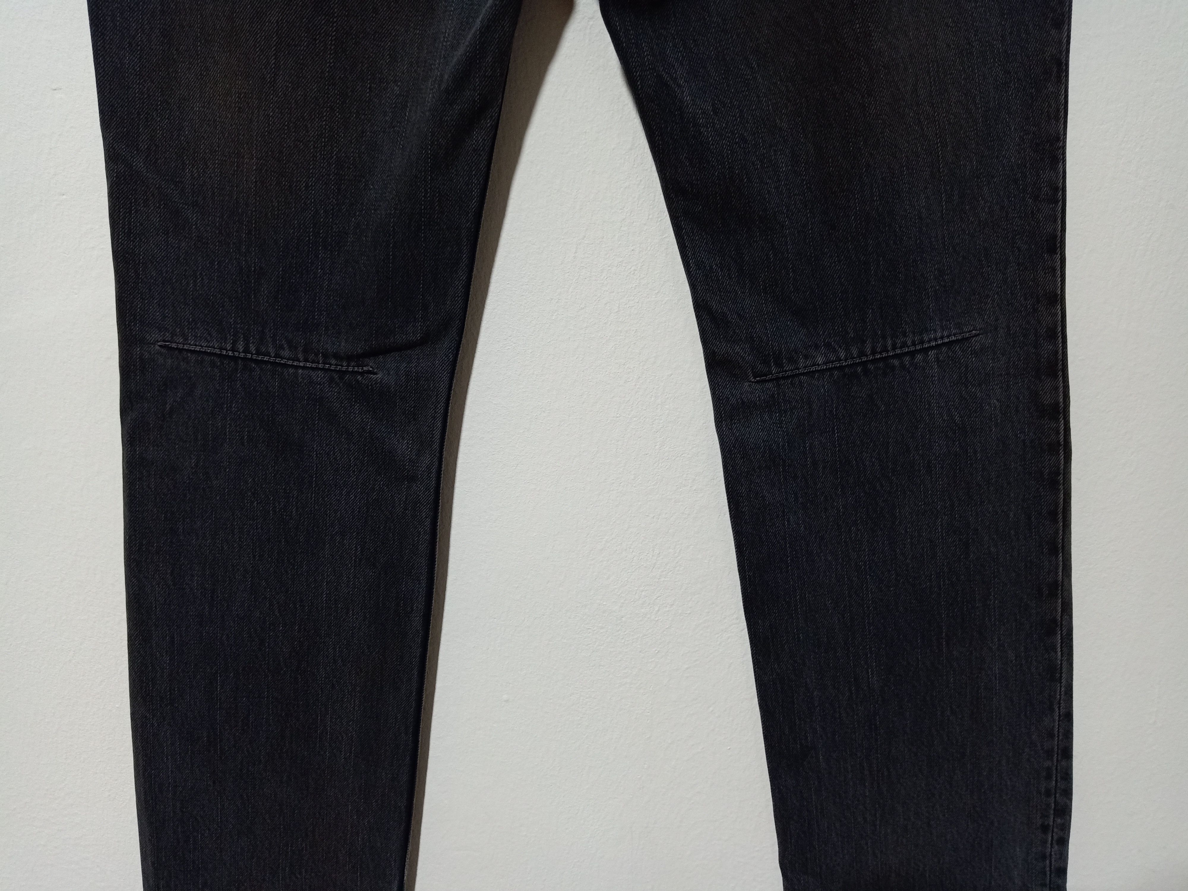 Number (N)ine NUMBER NINE DISTRESSED BLACK WAX FADED DENIM. Size US 31 - 6 Thumbnail