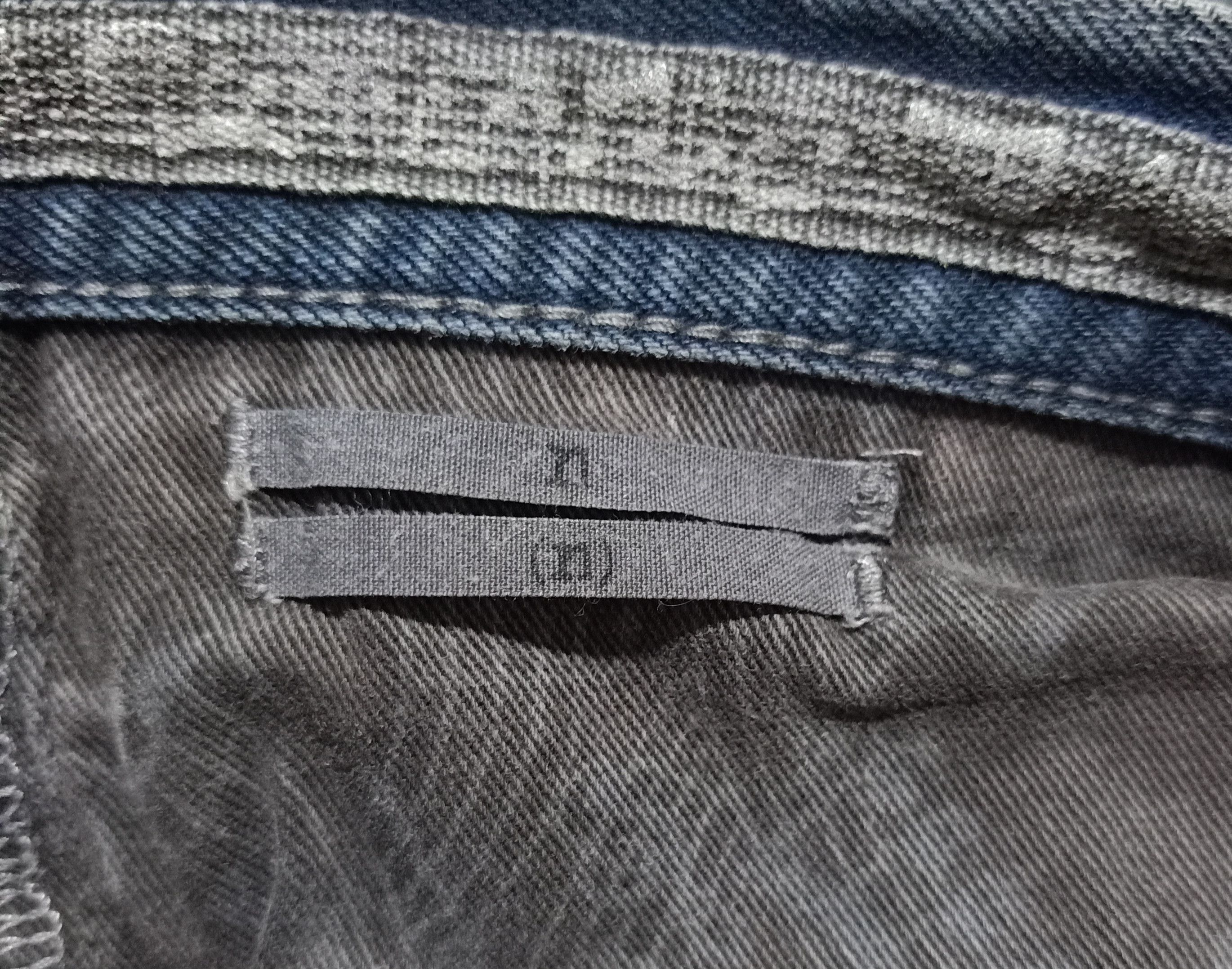Number (N)ine NUMBER NINE DISTRESSED BLACK WAX FADED DENIM. Size US 31 - 10 Thumbnail