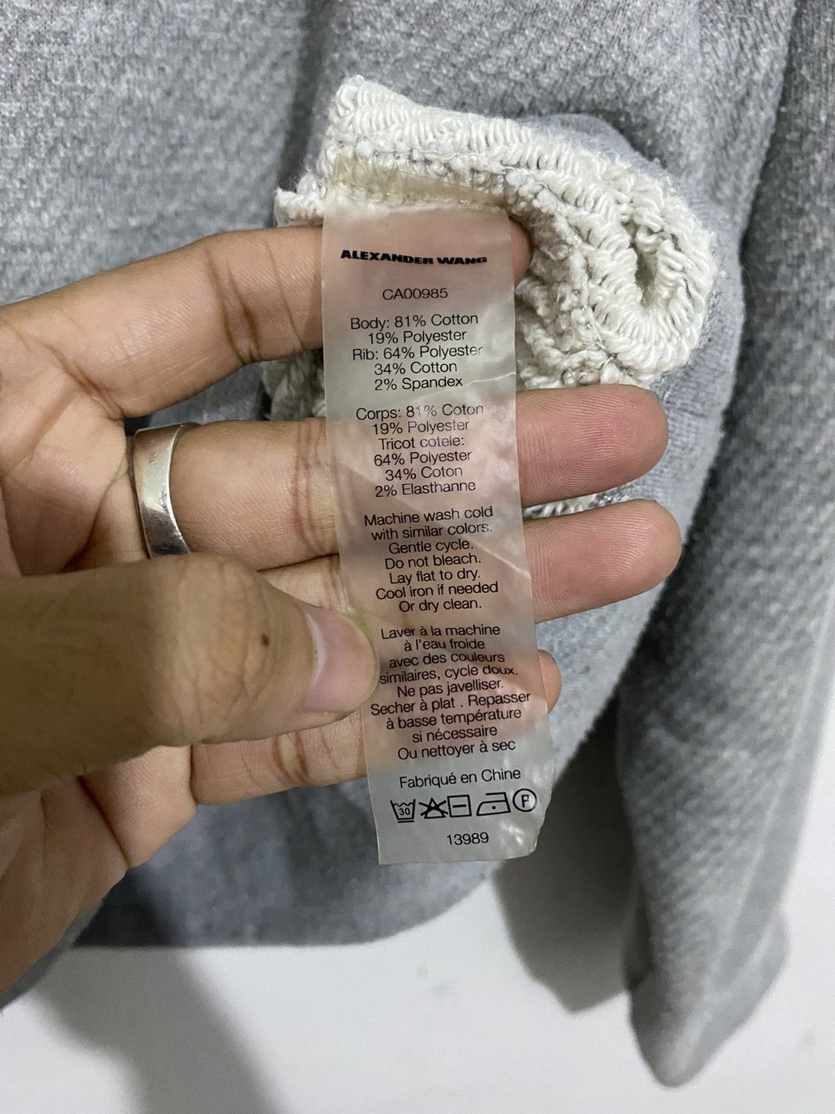 Alexander Wang Alexander Wang Waffle Sweatshirt Size US M / EU 48-50 / 2 - 5 Thumbnail