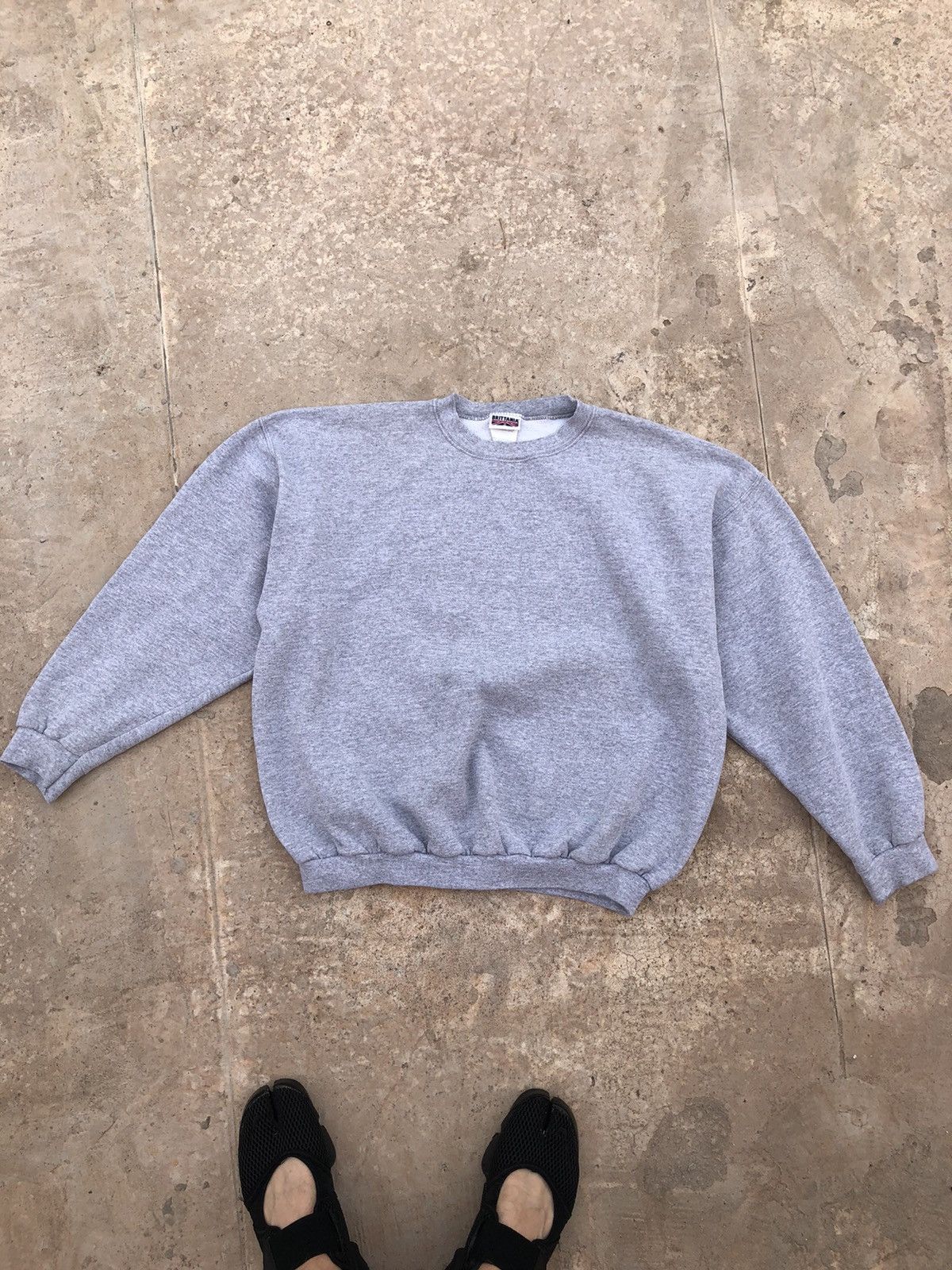 Blank baggy 90s sweatshirt like Russell Y2K made in USA