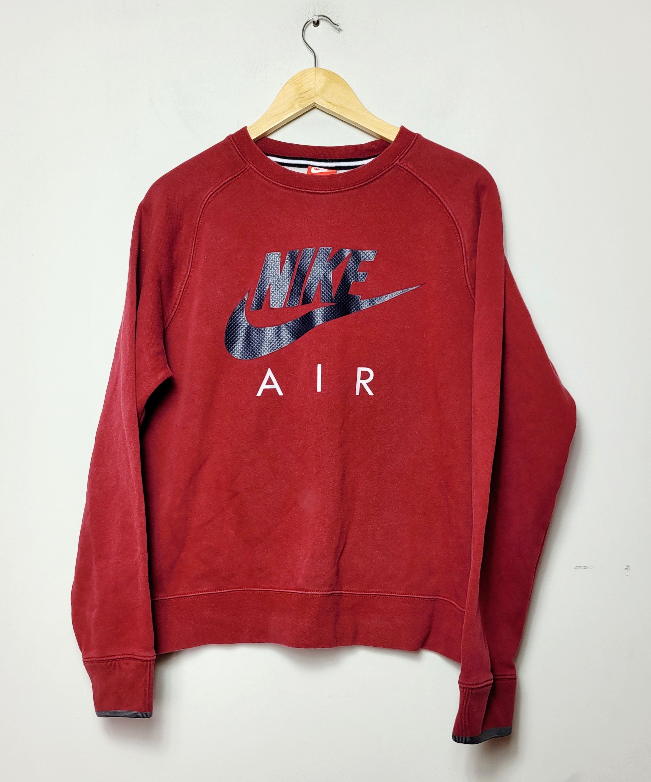 Nike × Vintage Nike Air Crewneck Sweatshirt Size US M / EU 48-50 / 2 - 1 Thumbnail
