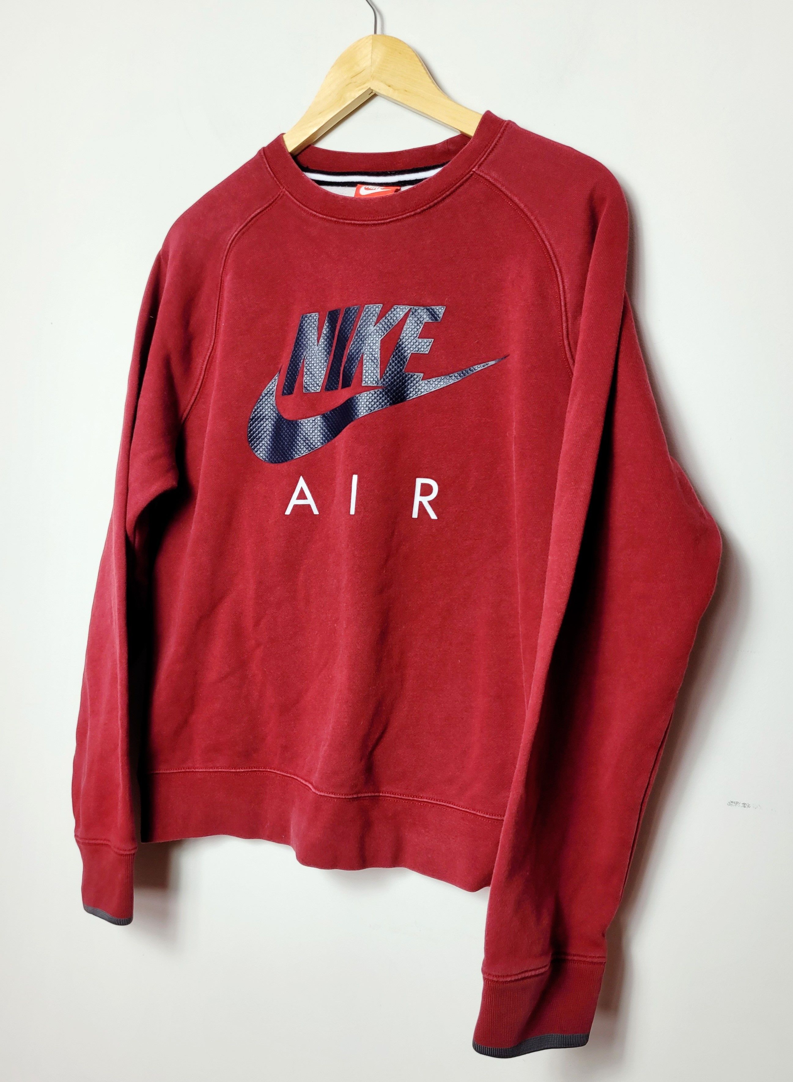 Nike × Vintage Nike Air Crewneck Sweatshirt Size US M / EU 48-50 / 2 - 3 Thumbnail