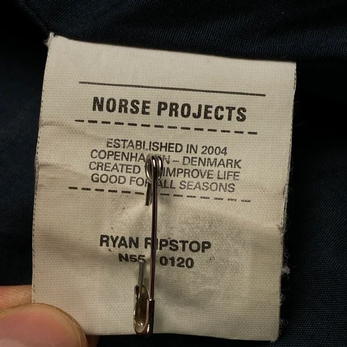 Norse Projects Mens Bomber Jacket Norse Project Size XL Nylon Size US XL / EU 56 / 4 - 10 Thumbnail