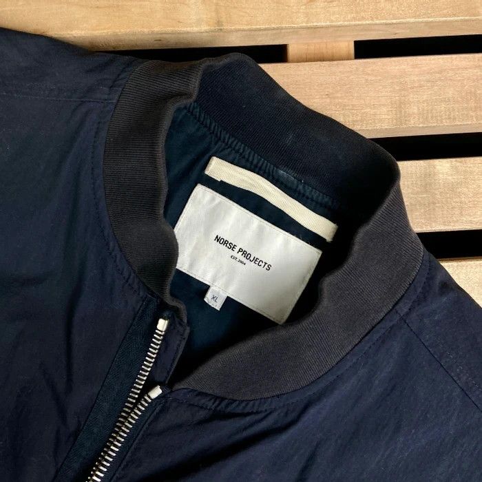 Norse Projects Mens Bomber Jacket Norse Project Size XL Nylon Size US XL / EU 56 / 4 - 8 Thumbnail