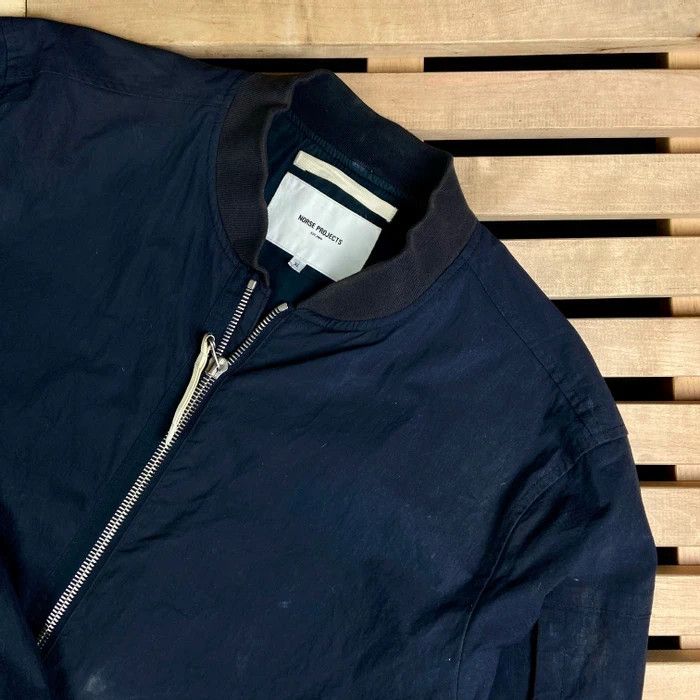 Norse Projects Mens Bomber Jacket Norse Project Size XL Nylon Size US XL / EU 56 / 4 - 2 Thumbnail