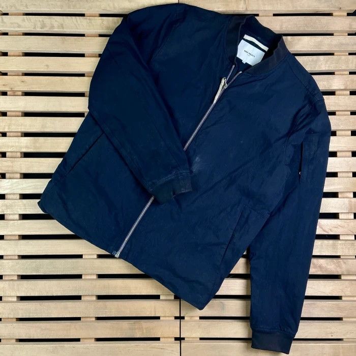 Mens Bomber Jacket Norse Project Size XL Nylon