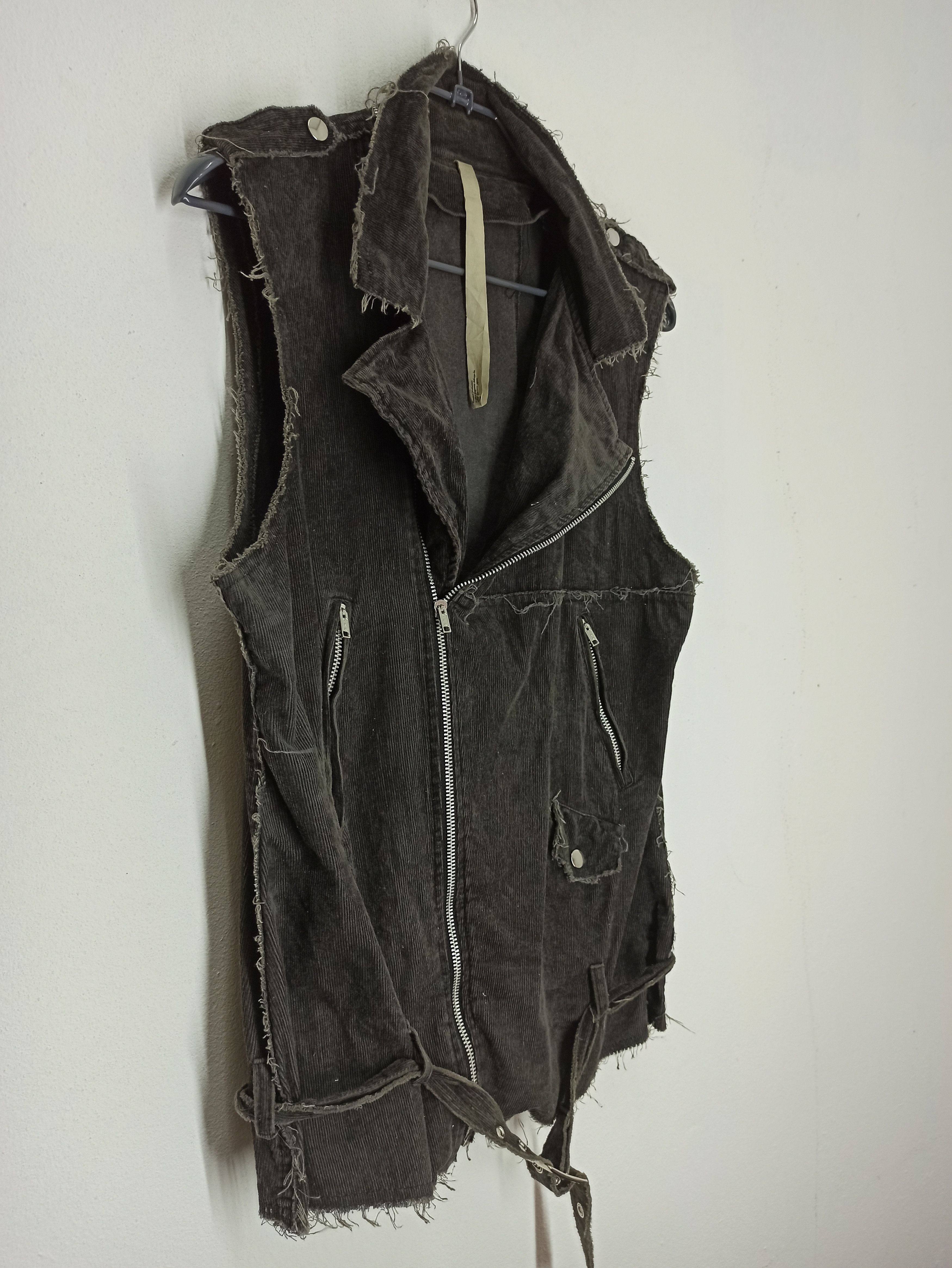 Japanese Brand Random Production Distresses Corduroy Jacket Rugged Design Size US L / EU 52-54 / 3 - 3 Thumbnail