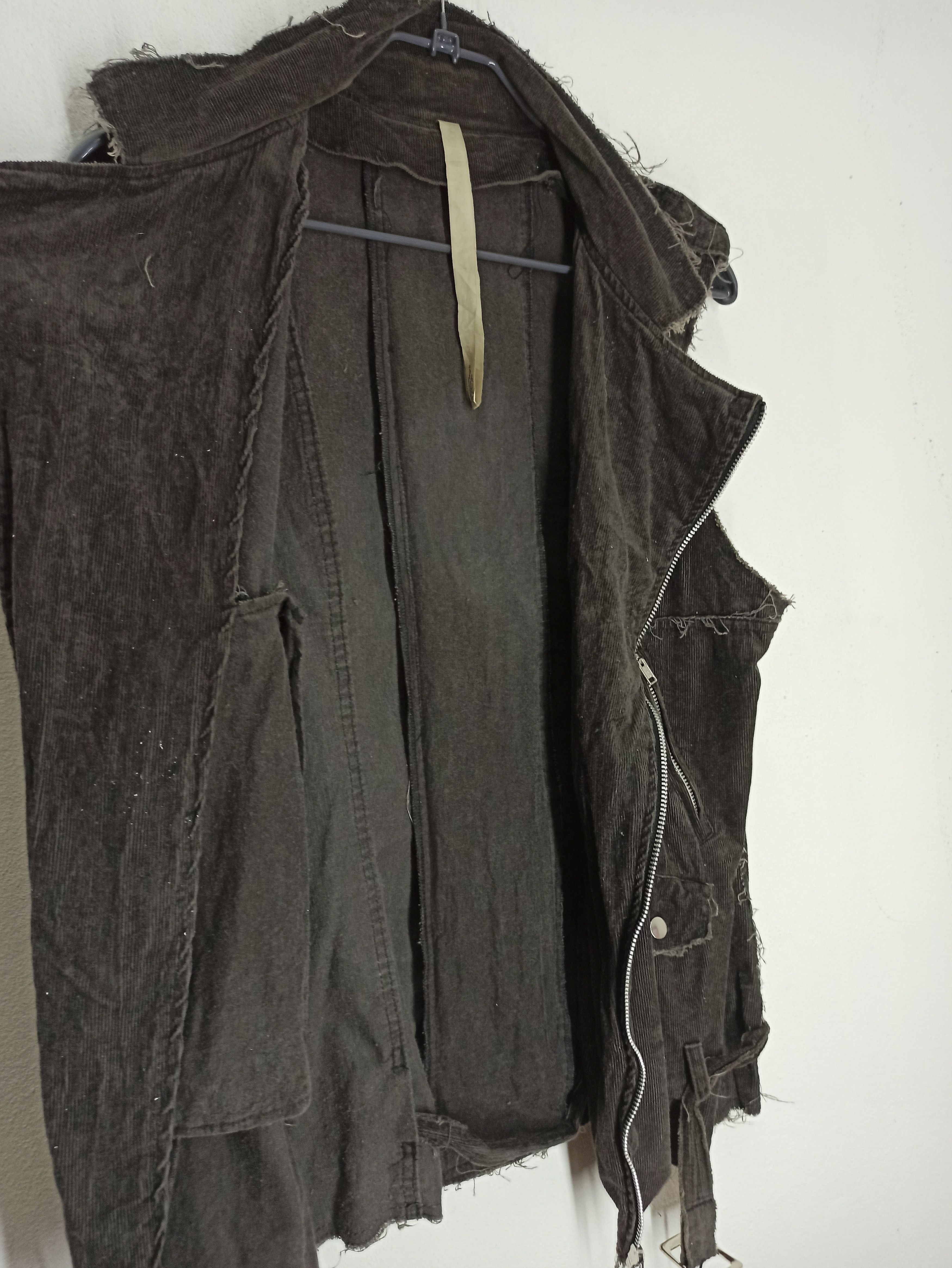 Japanese Brand Random Production Distresses Corduroy Jacket Rugged Design Size US L / EU 52-54 / 3 - 4 Thumbnail