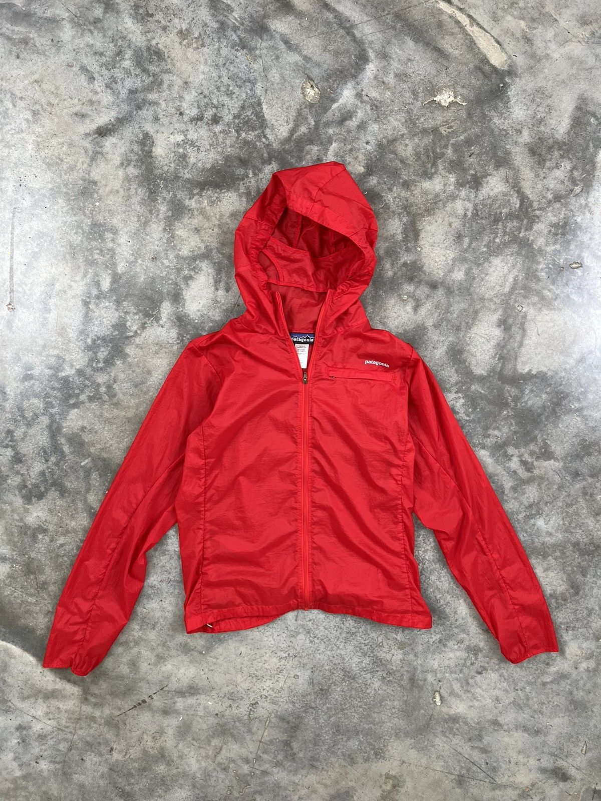 Patagonia Red Lightweight Nylon Rain Jacket Sz. Small ❄️❄️❄️