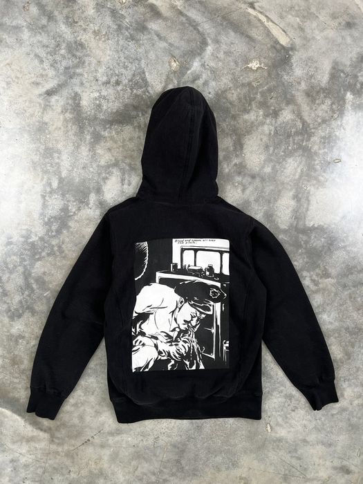 Supreme Supreme x Raymond Pettibon Blood + Sperm Vomit Hoodie FW14