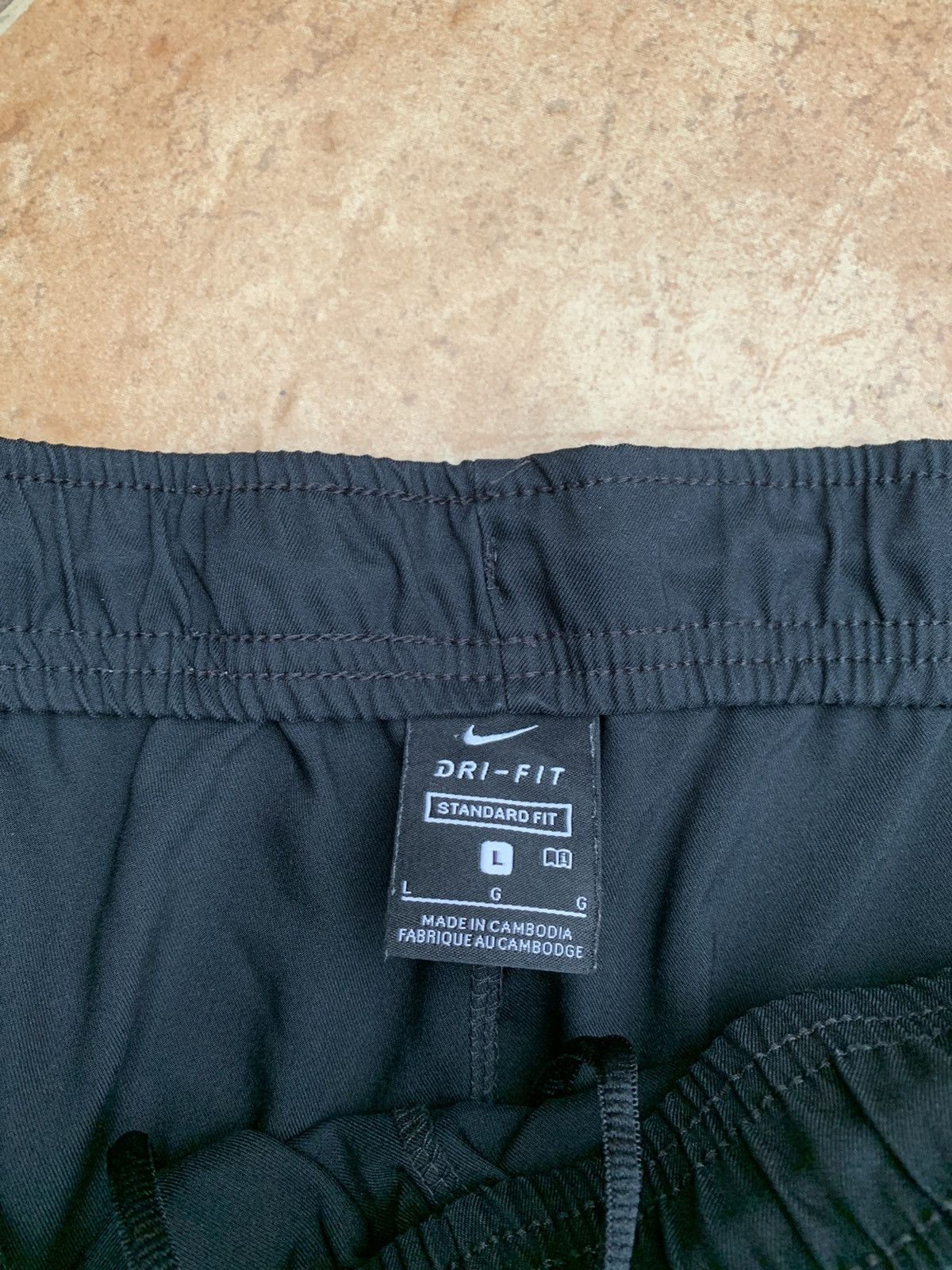 Nike × Vintage Vintage Nike Black Track Pants Swoosh Size US 33 - 5 Thumbnail