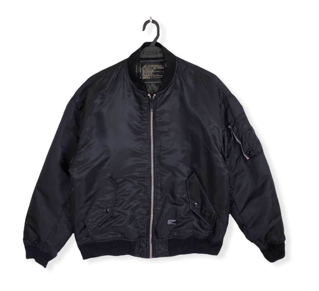 Japanese Brand RARE🔥SKATER MARK GONZALEZ “NOT A LOVER” MA 1 FLIGHT JACKET Size US L / EU 52-54 / 3 - 2 Thumbnail