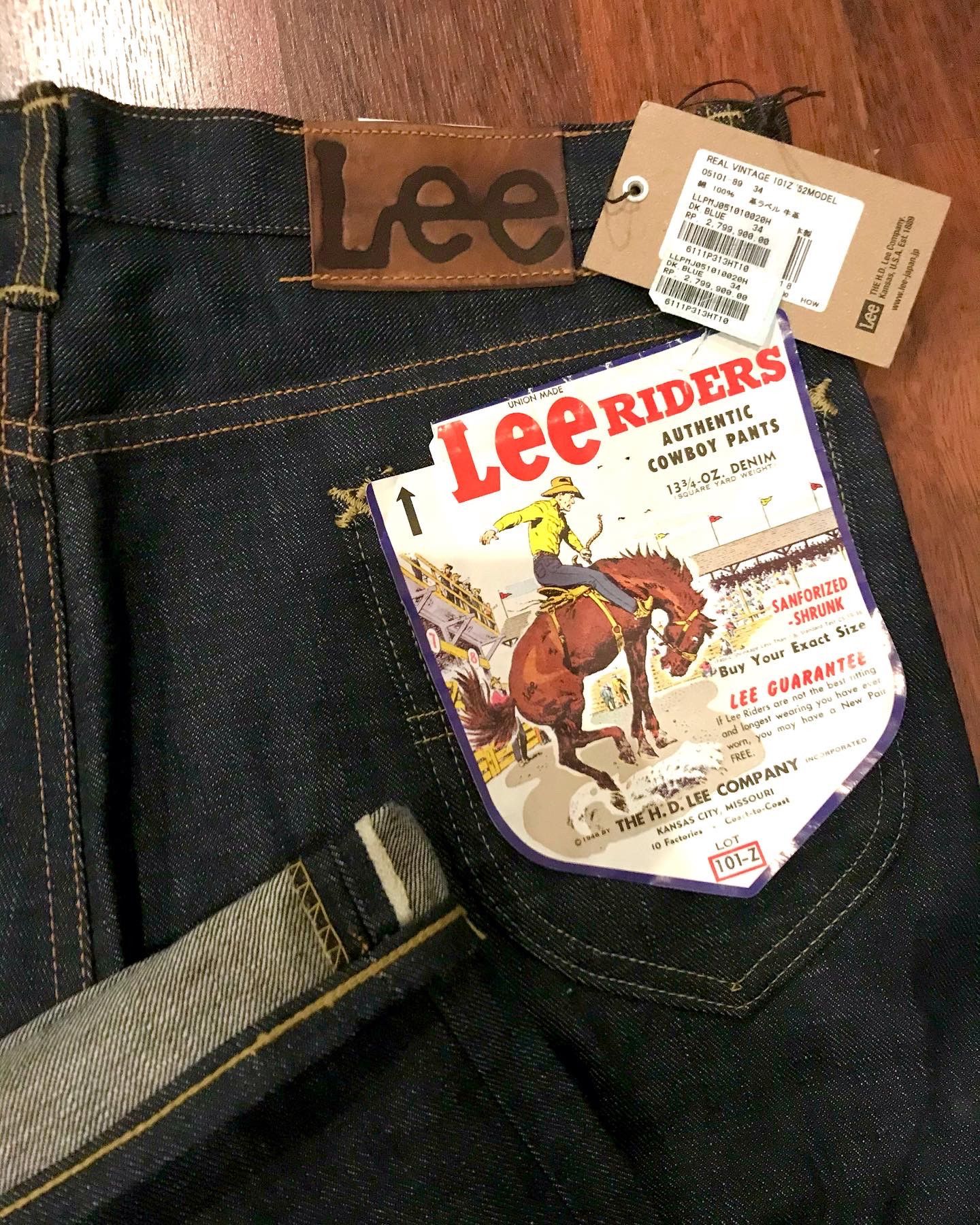 Lee Lee 101Z '52 MODEL REAL VINTAGE | Grailed