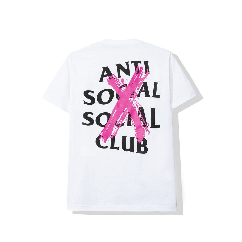 Anti Social Social Club Cancelled White Tee ASSC DS