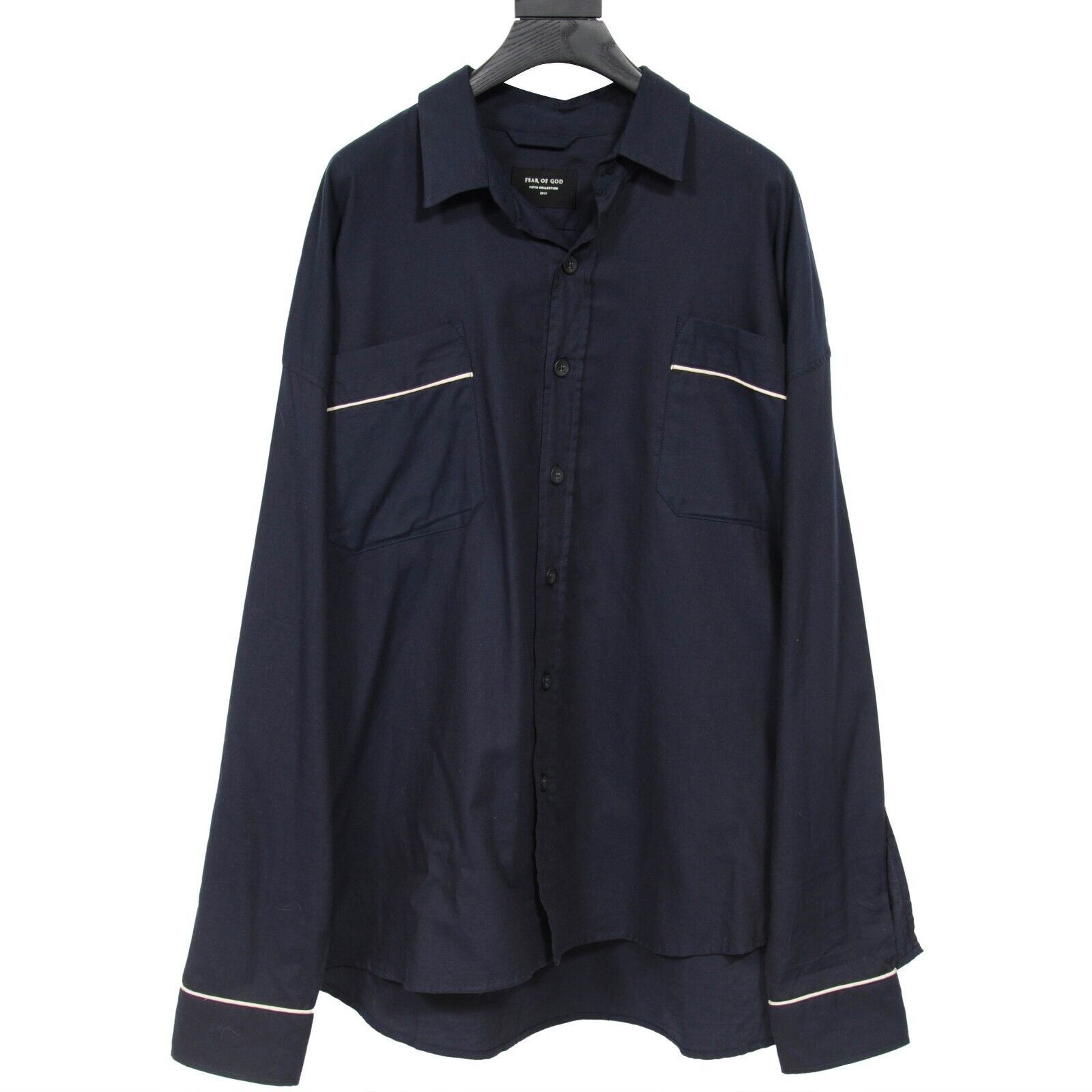 Fear of God Fear of God Fifth Collection Pajama Button Down Shirt Size US S / EU 44-46 / 1 - 1 Thumbnail