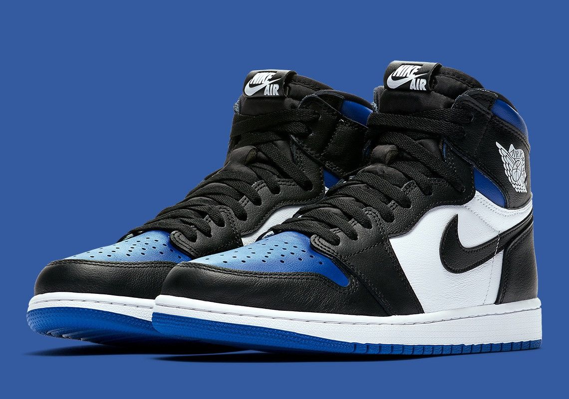 Jordan Brand 2020 Jordan 1 Retro Royal Toe Size US 10 / EU 43 - 10 Thumbnail
