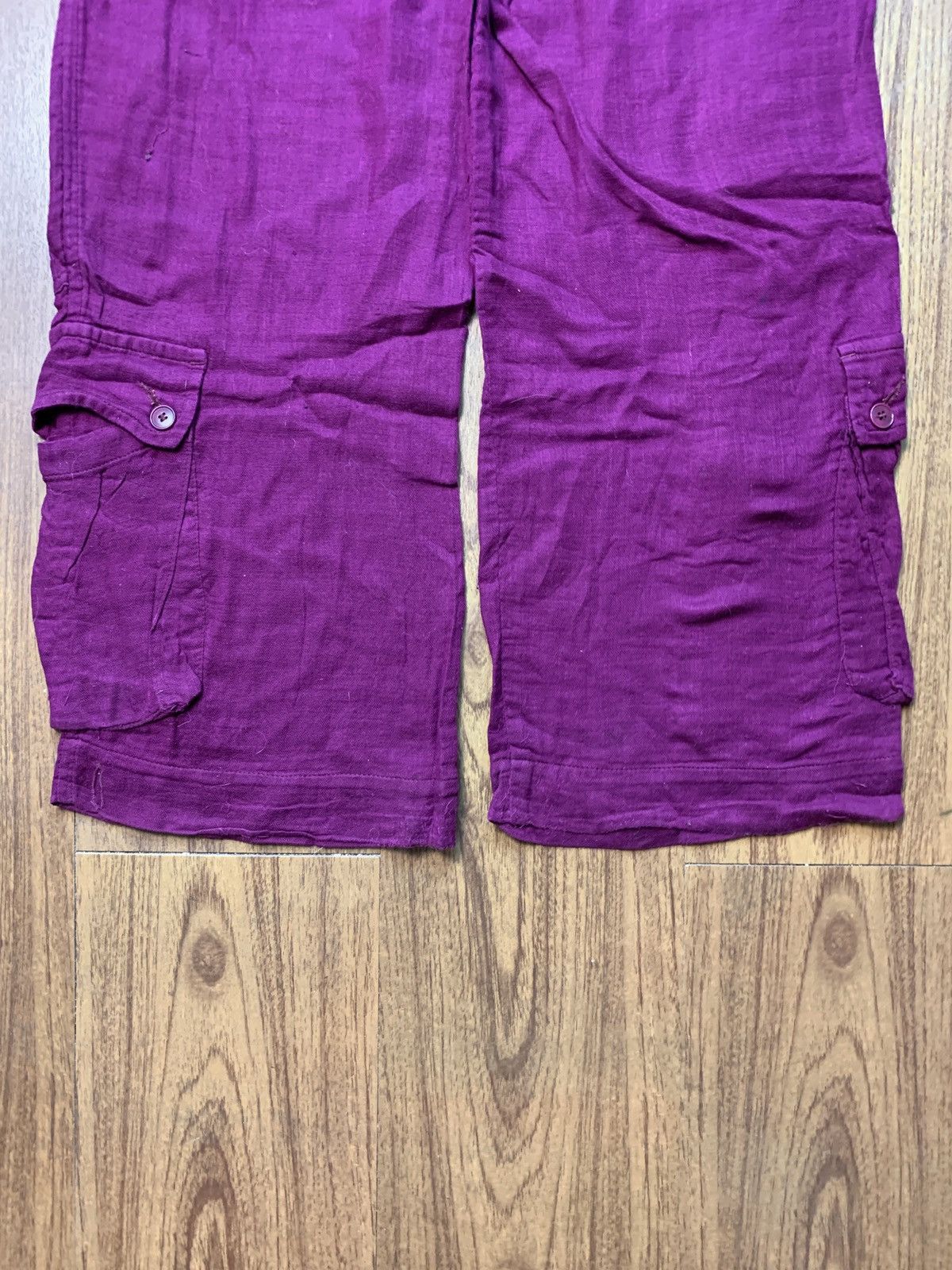 Issey Miyake Multi Pocket Light Cotton Cargo Pants Size US 32 / EU 48 - 8 Thumbnail
