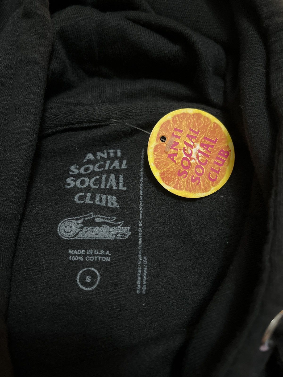Anti Social Social Club ASSC X Good Smiling Racing Hatsune Miku Black Hoodie Size US S / EU 44-46 / 1 - 3 Thumbnail