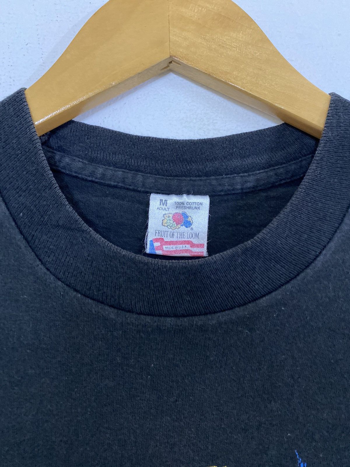 Vintage vintage 1995 USA WRESTLING artwork drawing promo t-shirts Size US M / EU 48-50 / 2 - 7 Thumbnail