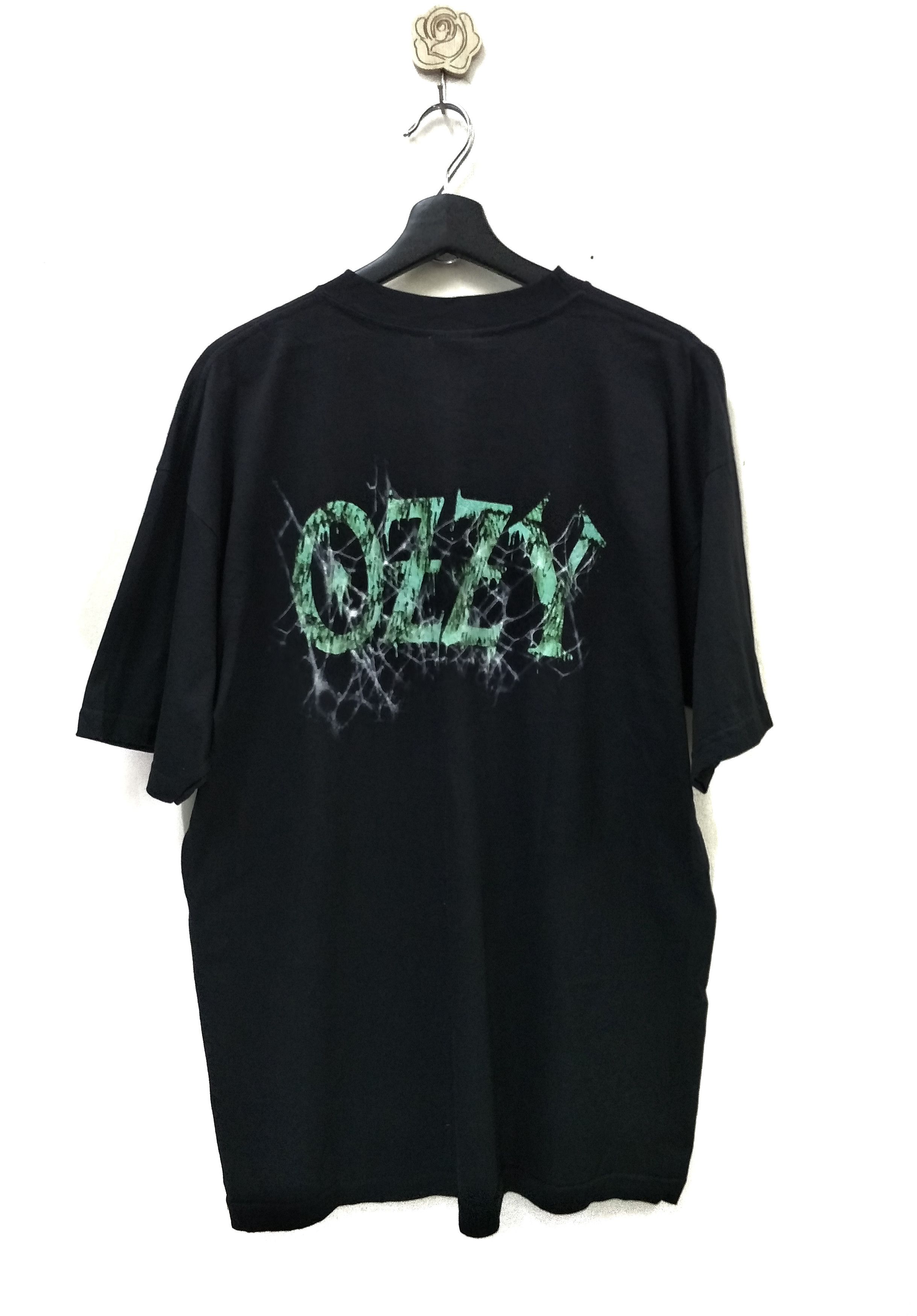 Band Tees Vintage Ozzy Osbourne 'Prince of Darkness' Heavy Metal Size US XL / EU 56 / 4 - 2 Thumbnail