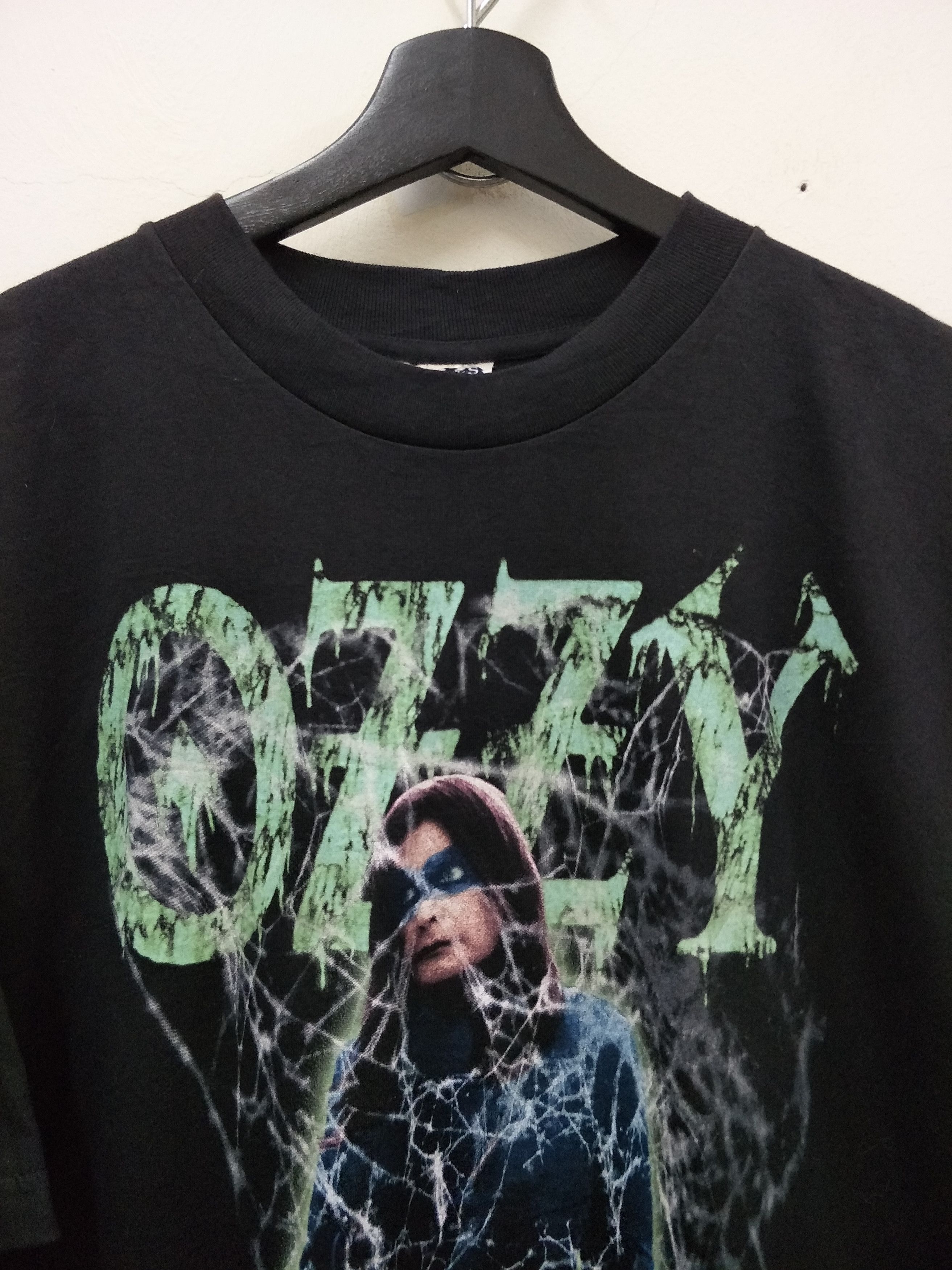 Band Tees Vintage Ozzy Osbourne 'Prince of Darkness' Heavy Metal Size US XL / EU 56 / 4 - 4 Thumbnail