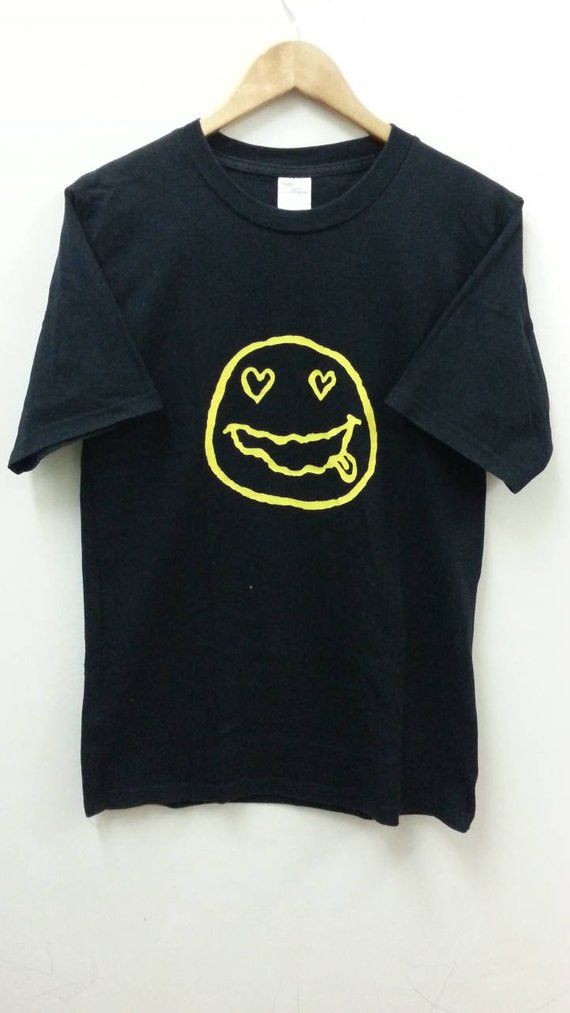 Number (N)ine Nirvana Parody Smiley Stone Face Size US M / EU 48-50 / 2 - 1 Thumbnail