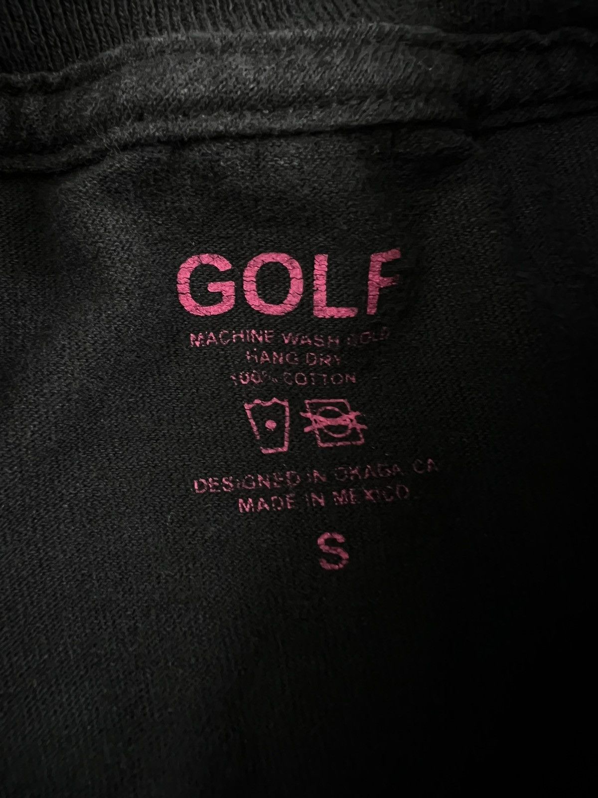 Golf Wang Golf Wang 3D Letter Logo Tee Black Sz. Small Size S / US 4 / IT 40 - 4 Thumbnail