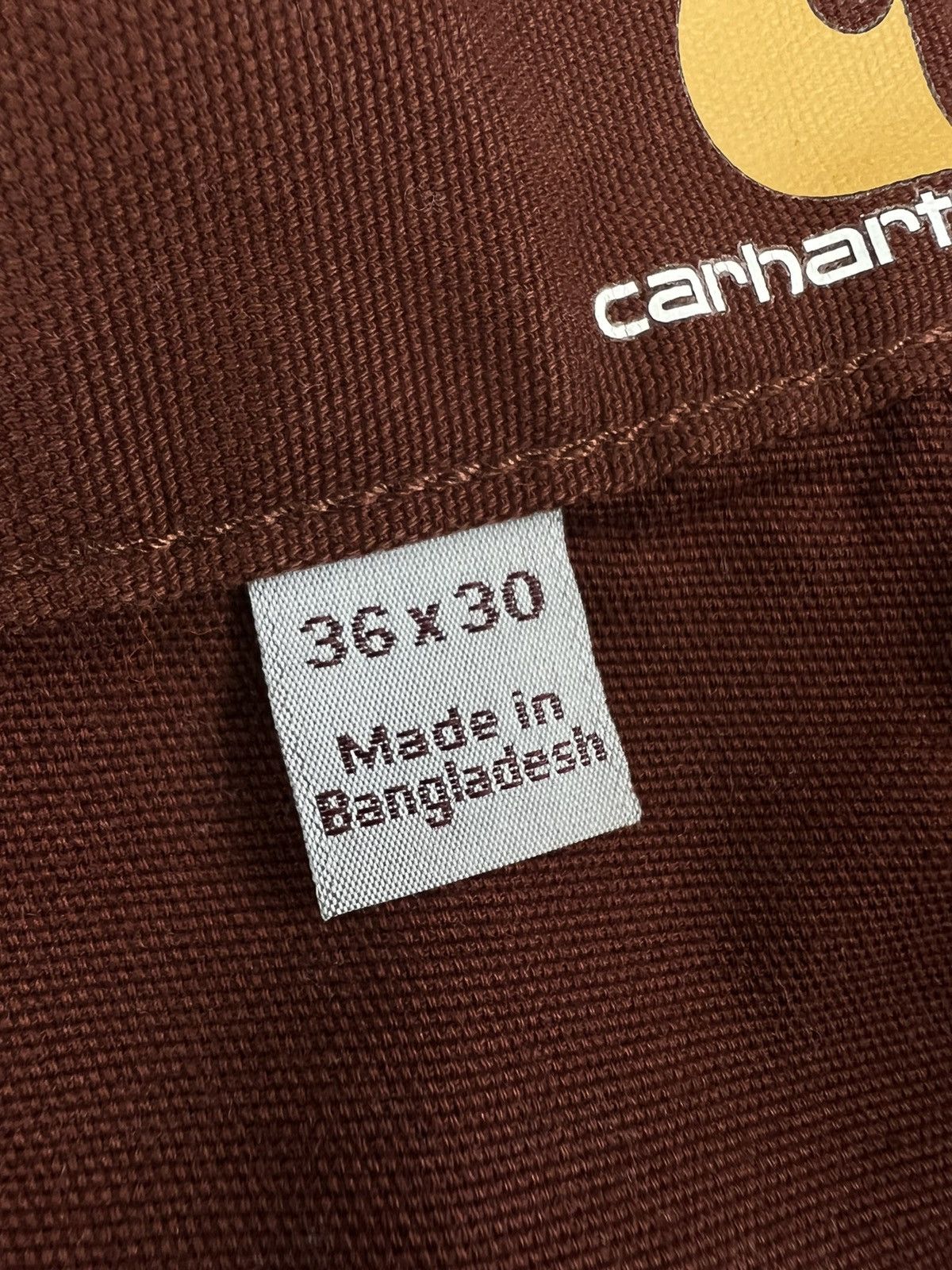 Carhartt Carhartt Burgundy Painter / Carpenter Work Pants Sz. 36 Size US 36 / EU 52 - 5 Thumbnail