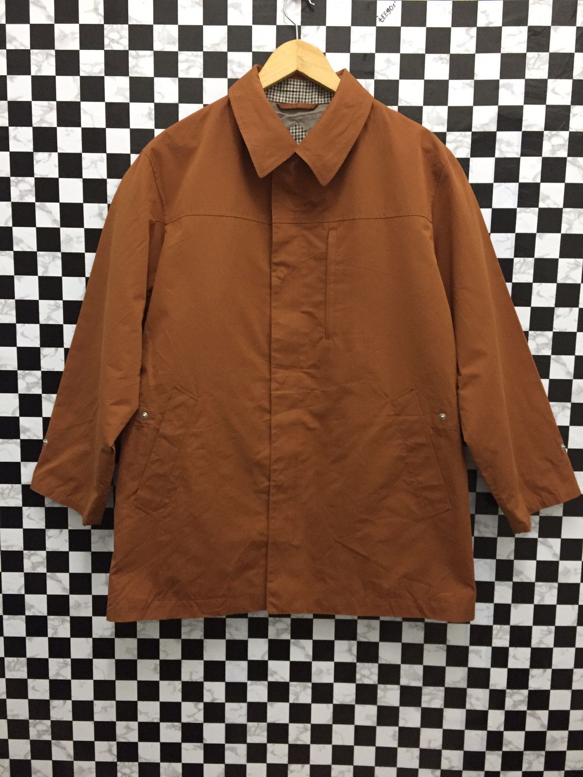 Manteau Cache-poussière Vintage Aquascutum Of London, Laine Vert Olive, Taille 42 R