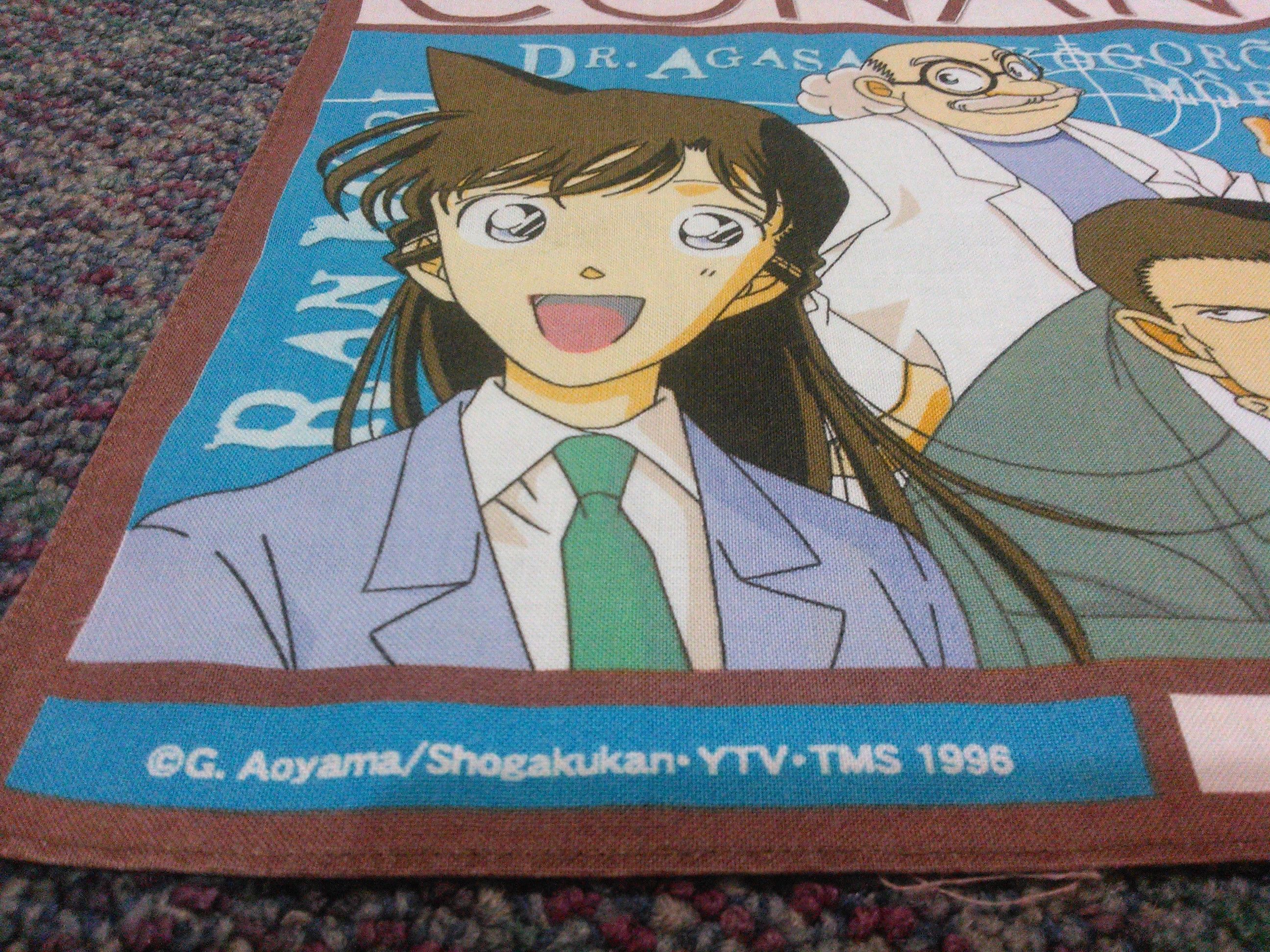 Anime Conan Bandana Handkerchief PocketSquare Neckerchief Size ONE SIZE - 2 Thumbnail
