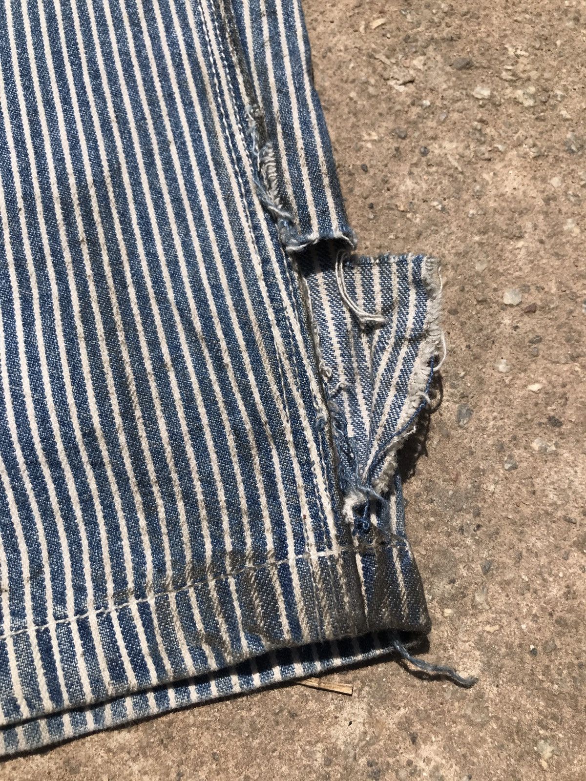 Handmade Vintage Hunley Rough Hickory Carpenter Pants Size US 32 / EU 48 - 7 Thumbnail