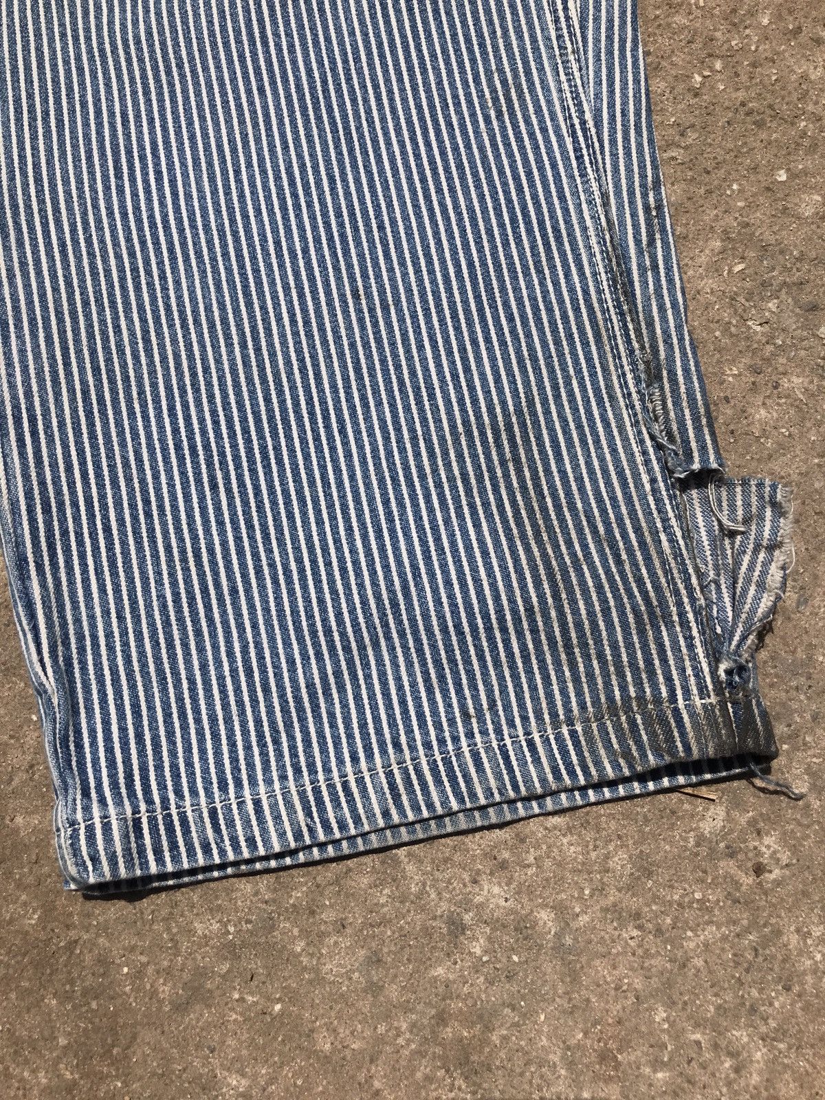 Handmade Vintage Hunley Rough Hickory Carpenter Pants Size US 32 / EU 48 - 6 Thumbnail