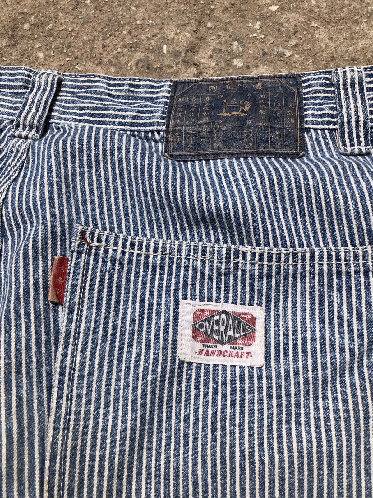 Handmade Vintage Hunley Rough Hickory Carpenter Pants Size US 32 / EU 48 - 10 Thumbnail