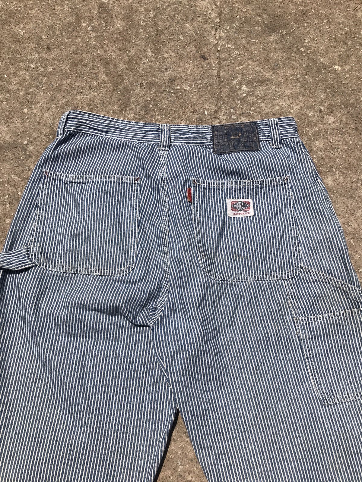 Handmade Vintage Hunley Rough Hickory Carpenter Pants Size US 32 / EU 48 - 8 Thumbnail