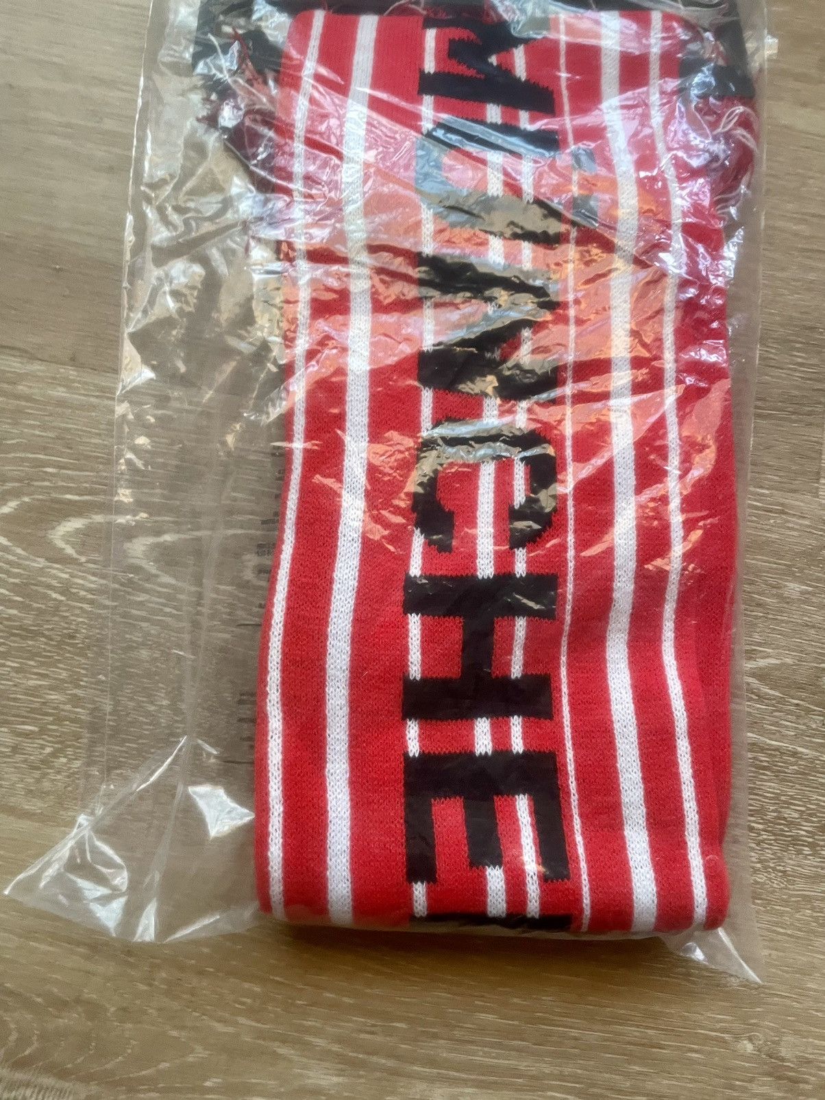 Adidas Adidas x FC BAYERN MUNICH TASSELED SUPPORTER SCARF RED/WHITE Size ONE SIZE - 5 Thumbnail