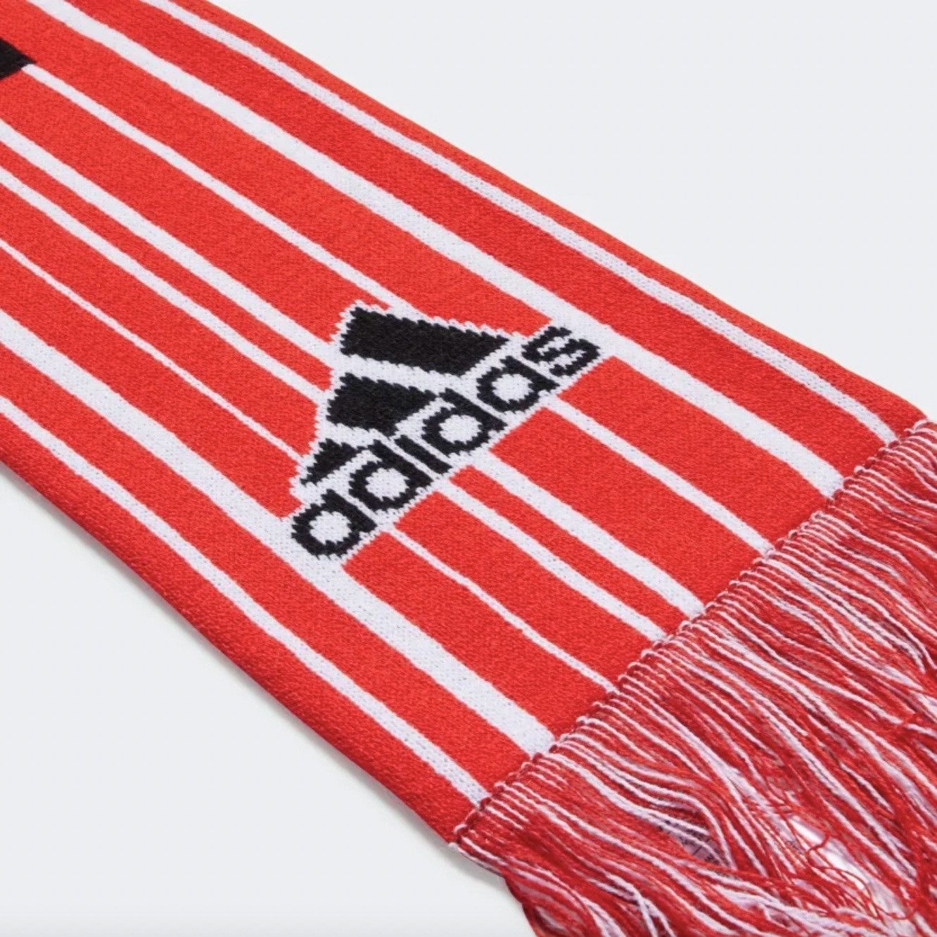Adidas Adidas x FC BAYERN MUNICH TASSELED SUPPORTER SCARF RED/WHITE Size ONE SIZE - 13 Thumbnail