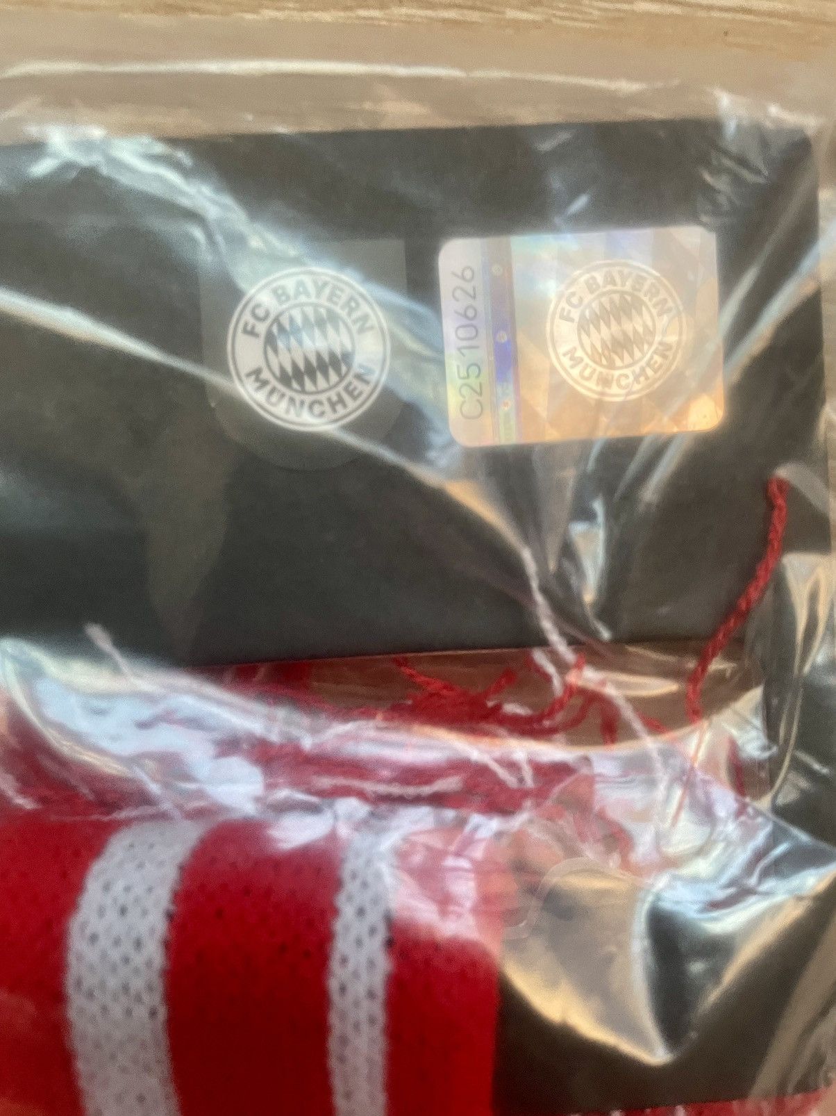 Adidas Adidas x FC BAYERN MUNICH TASSELED SUPPORTER SCARF RED/WHITE Size ONE SIZE - 8 Thumbnail