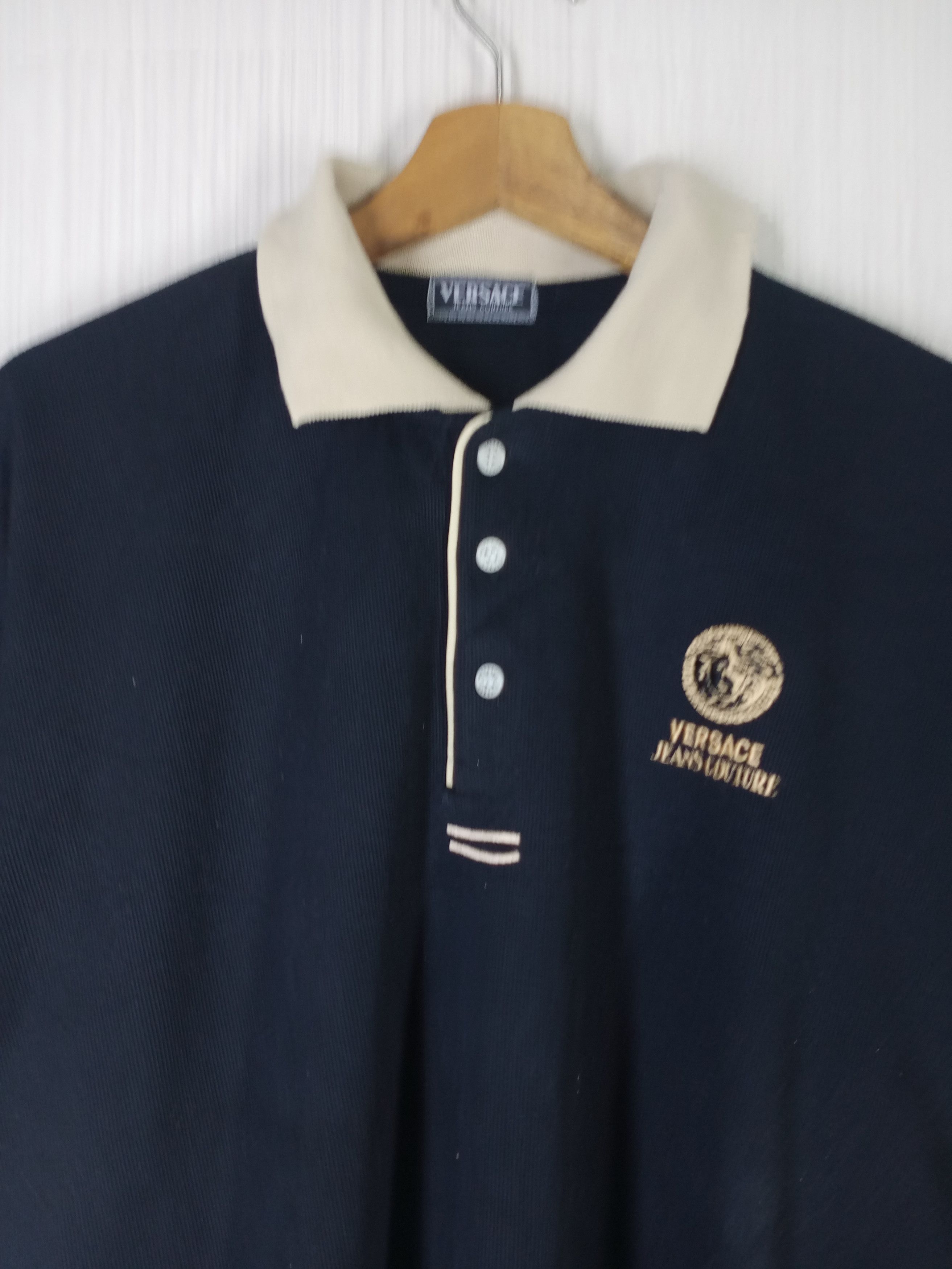 Versace Versace jeans Couture Polo Shirt Size US L / EU 52-54 / 3 - 3 Thumbnail