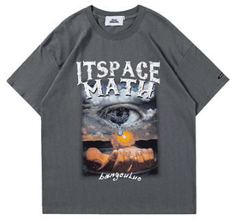 Itspace Math Oversized T-shirt