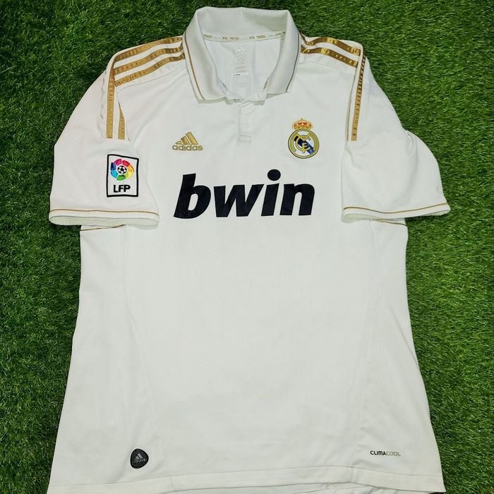 Ronaldo #7 Adidas Real Madrid Bwin ClimaCool Jersey 2012 - Size S