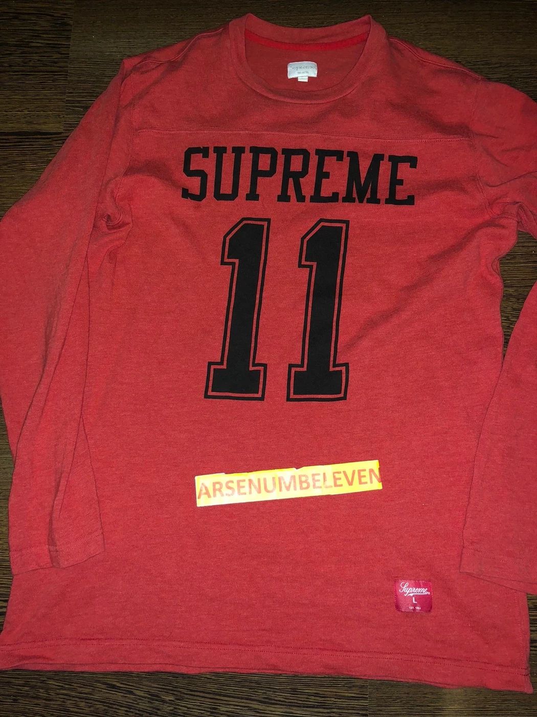 Supreme Supreme Football Long sleeve 2011 large 11 used Size US L / EU 52-54 / 3 - 1 Preview