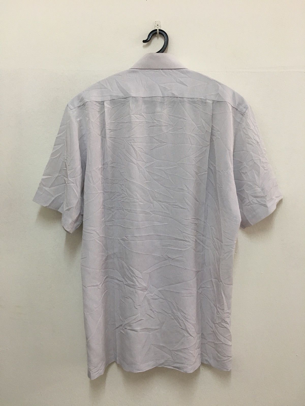 Balenciaga Vintage Balenciaga Button Up Short Sleeve Size US M / EU 48-50 / 2 - 2 Thumbnail