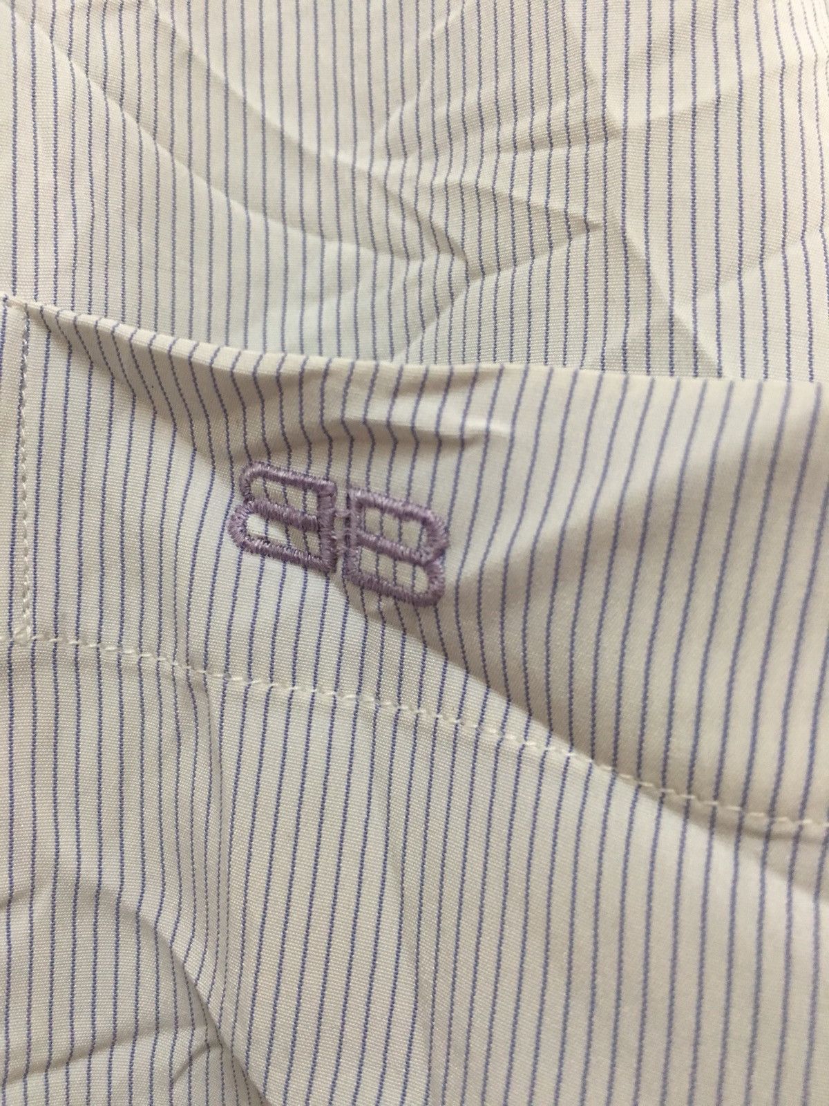 Balenciaga Vintage Balenciaga Button Up Short Sleeve Size US M / EU 48-50 / 2 - 3 Thumbnail